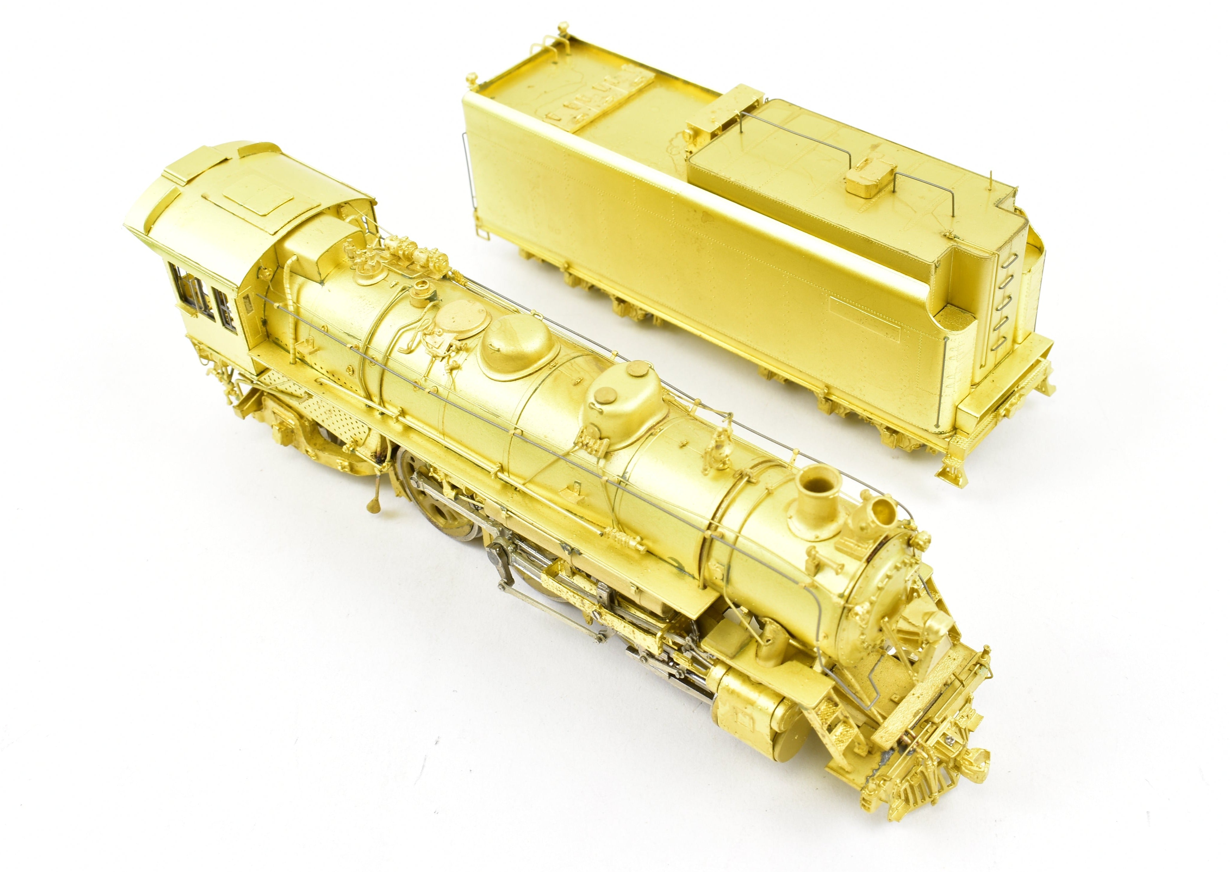 HO Scale Brass Model Train - Overland Models C&NW Chicago & North Western E2a 4-6-2 Pacific Locomotive Replica