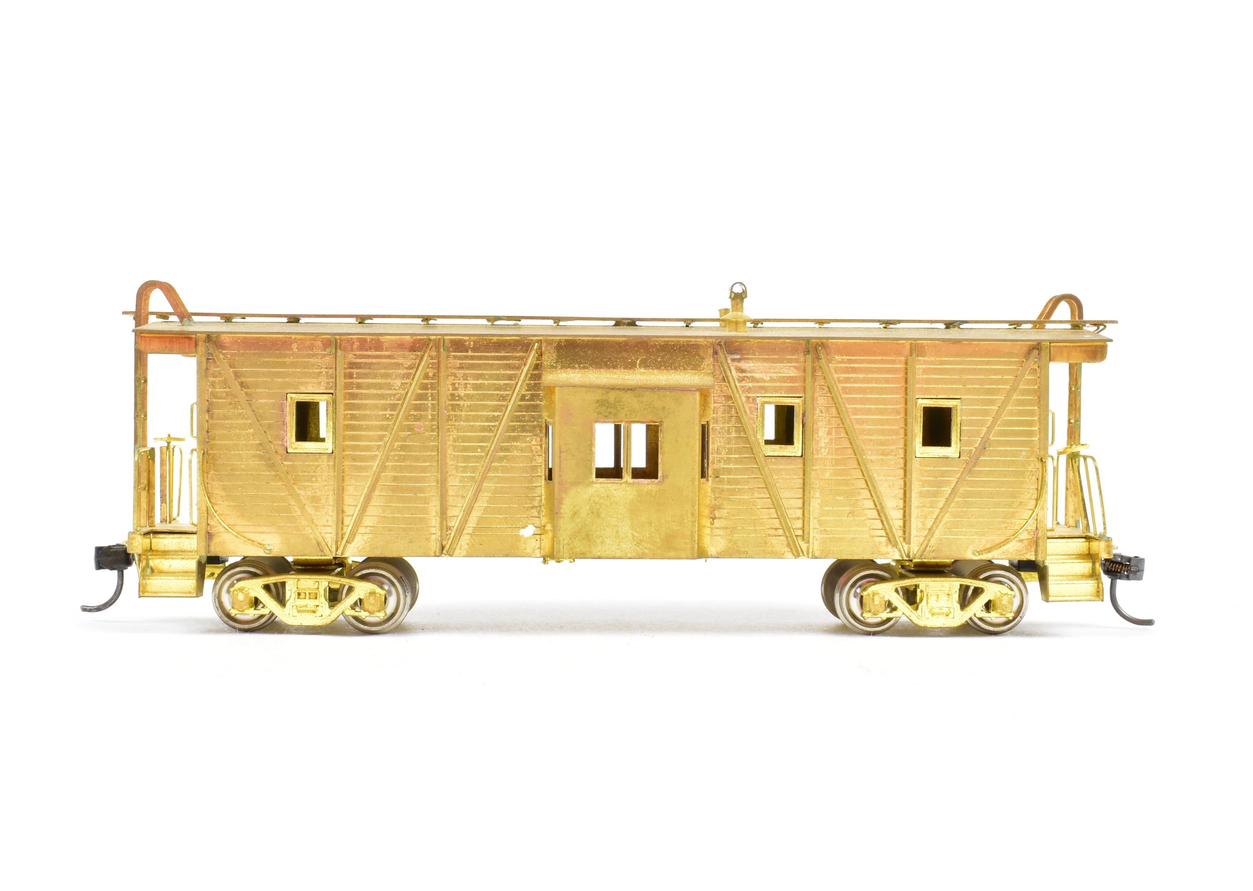 HO Brass Western Pacific Outside Brace Bay Window Caboose by Westside Model Co.