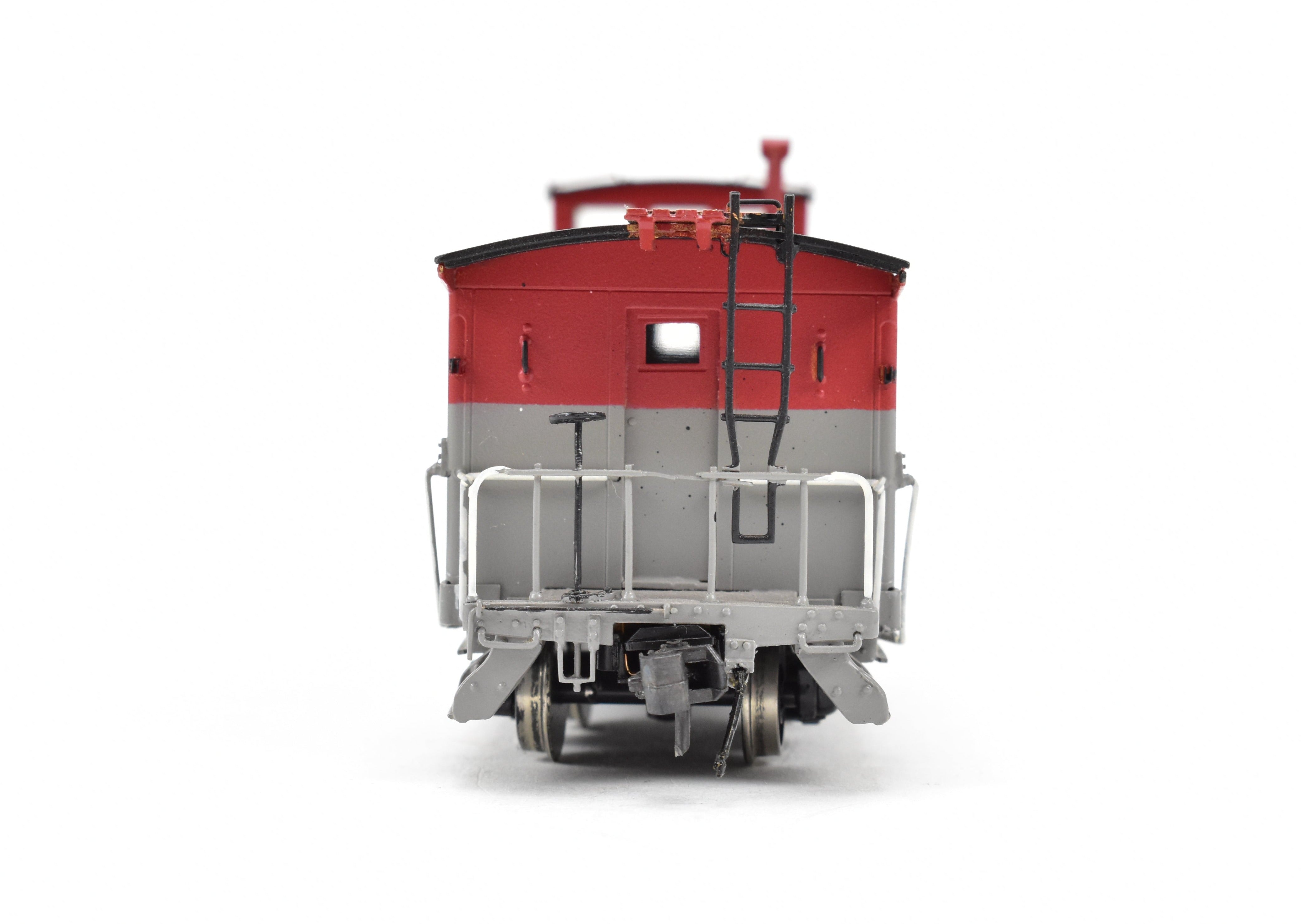 HO Scale Brass NYC - New York Central Pacemaker Plywood Caboose Model by Overland Models, Inc. (OMI), Custom Painted OMI No. 20132