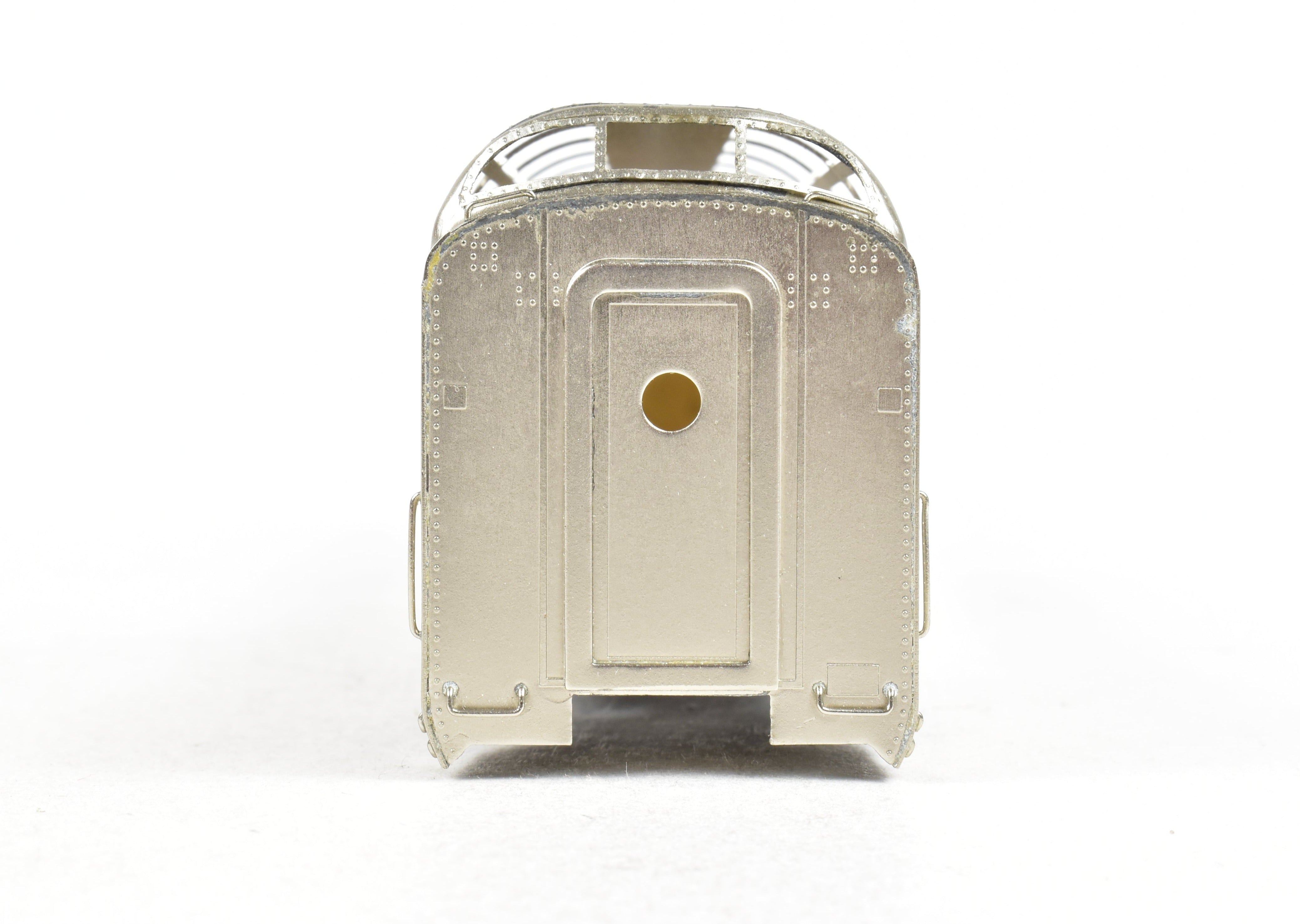 HO Scale Brass Model of Southern Pacific 3/4 Length Dome Corrugated Train Car by S. Soho & Co. without Trucks