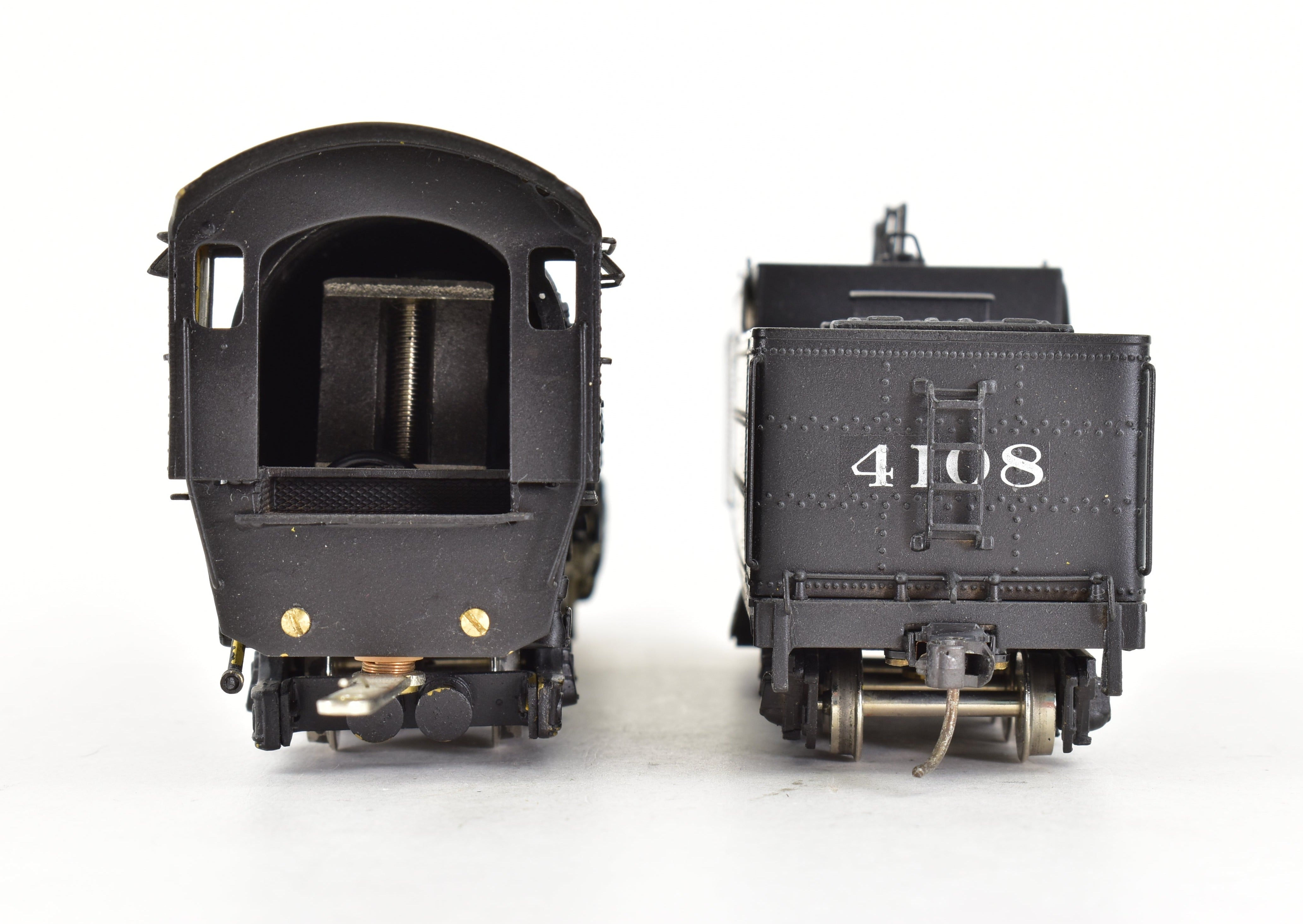High - Quality HO Scale Brass PFM - United ATSF Santa Fe 2 - 8 - 4 Berkshire Custom - Painted Model Train