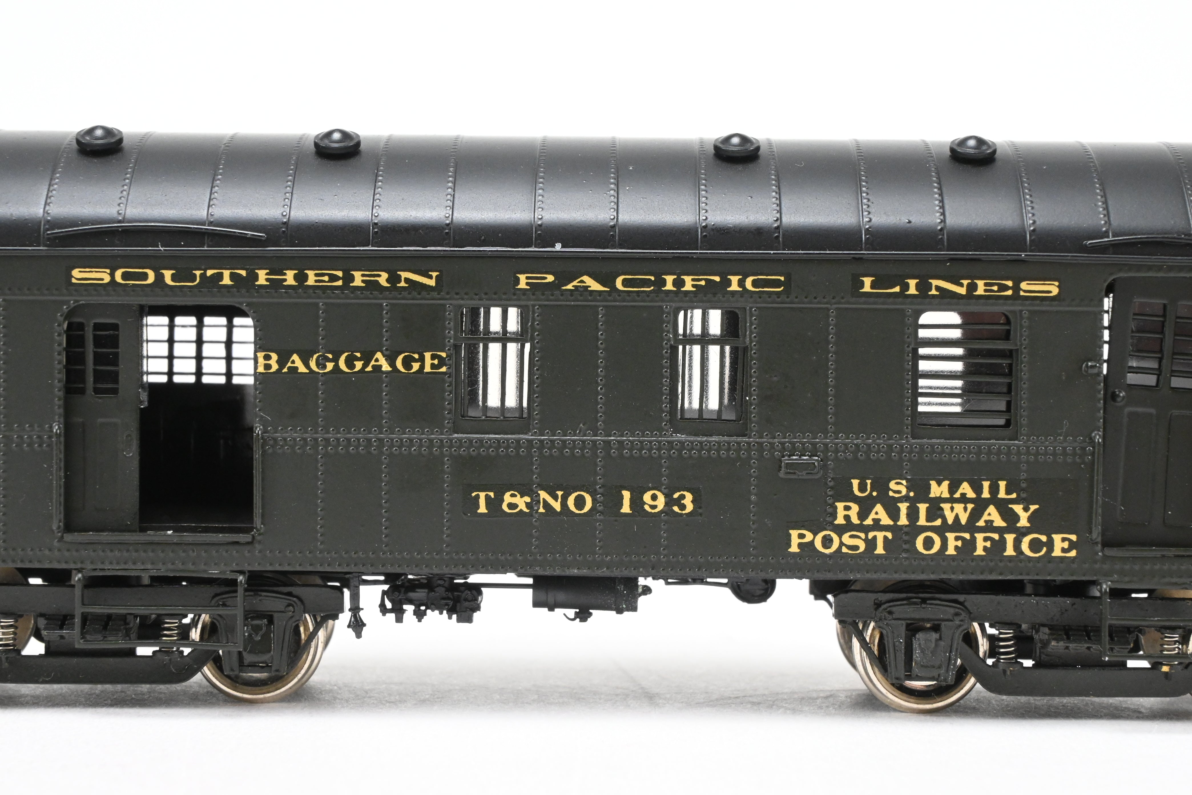 HO Brass Precision Scale Co. T&NO 40' Baggage/RPO Model #193