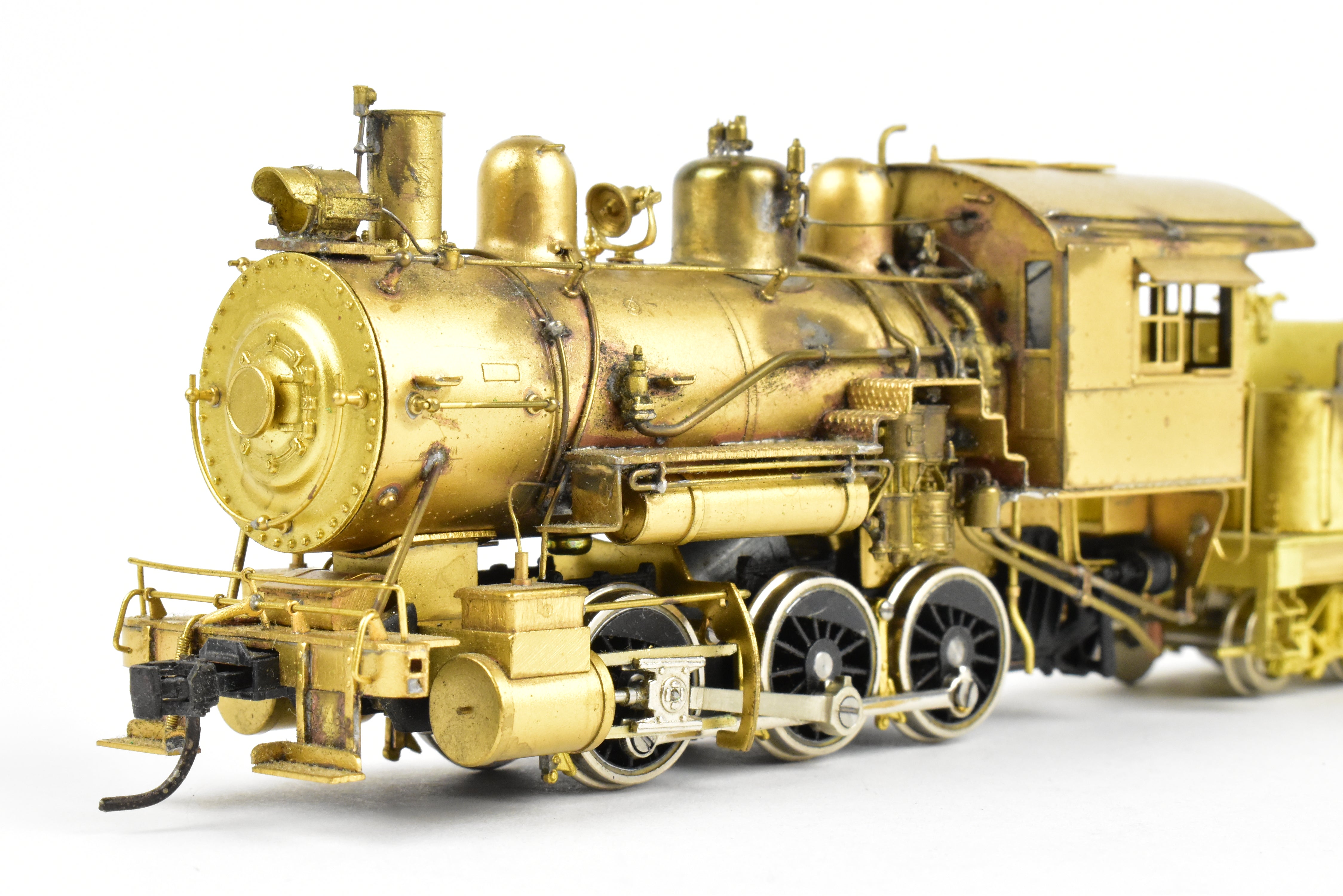 Custom HO Scale Brass Missouri Pacific 0-6-0 No. 9520 Locomotive Model Scratch Built by Joe G. Collias - One of a Kind!