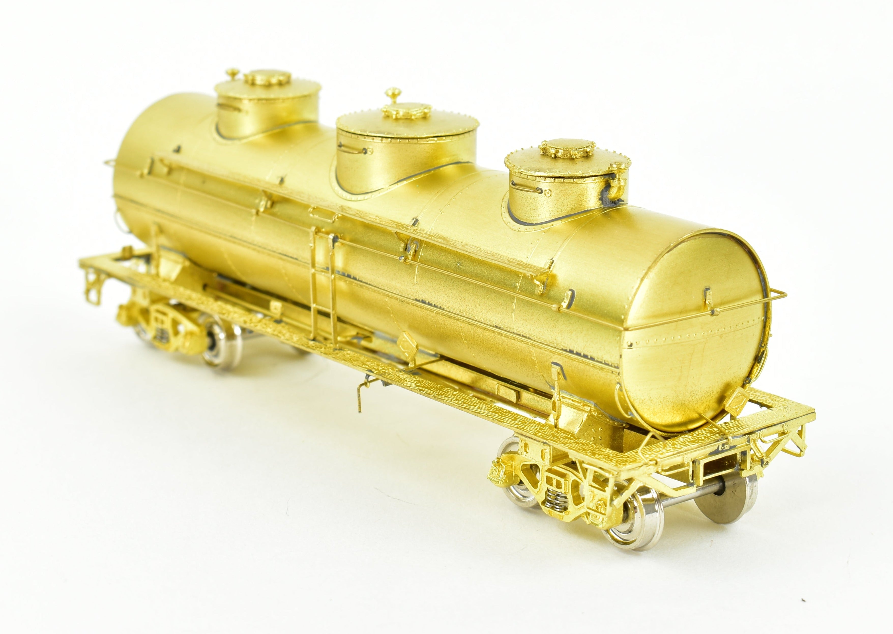 HO Brass OMI 8,000 Gallon Insulated Three Dome Tank Car by Overland Models
