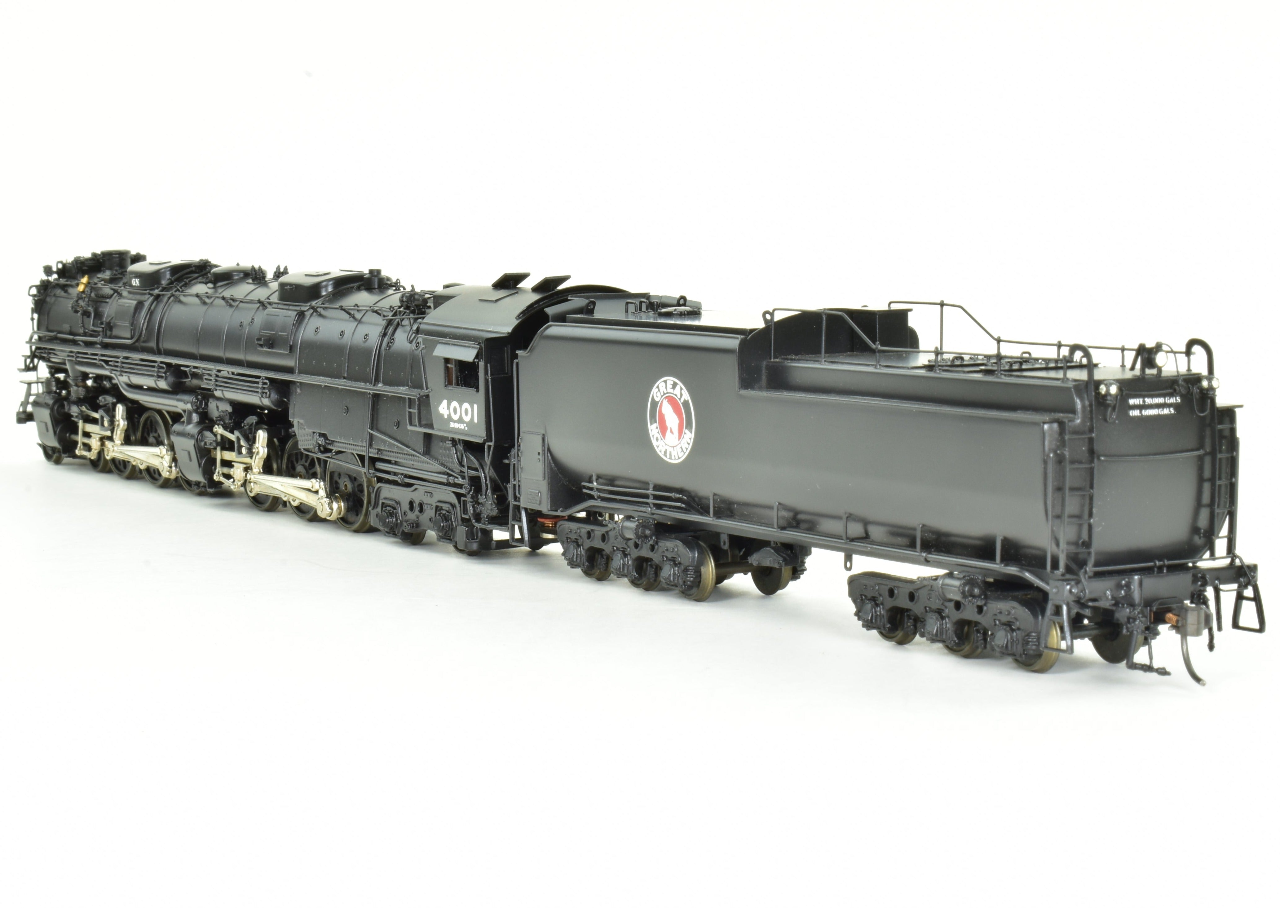 HO Scale Brass Model Train - PFM Tenshodo Great Northern Class Z - 6 4 - 6 - 6 - 4 Steam Locomotive with PFM Sound from 1995 Run