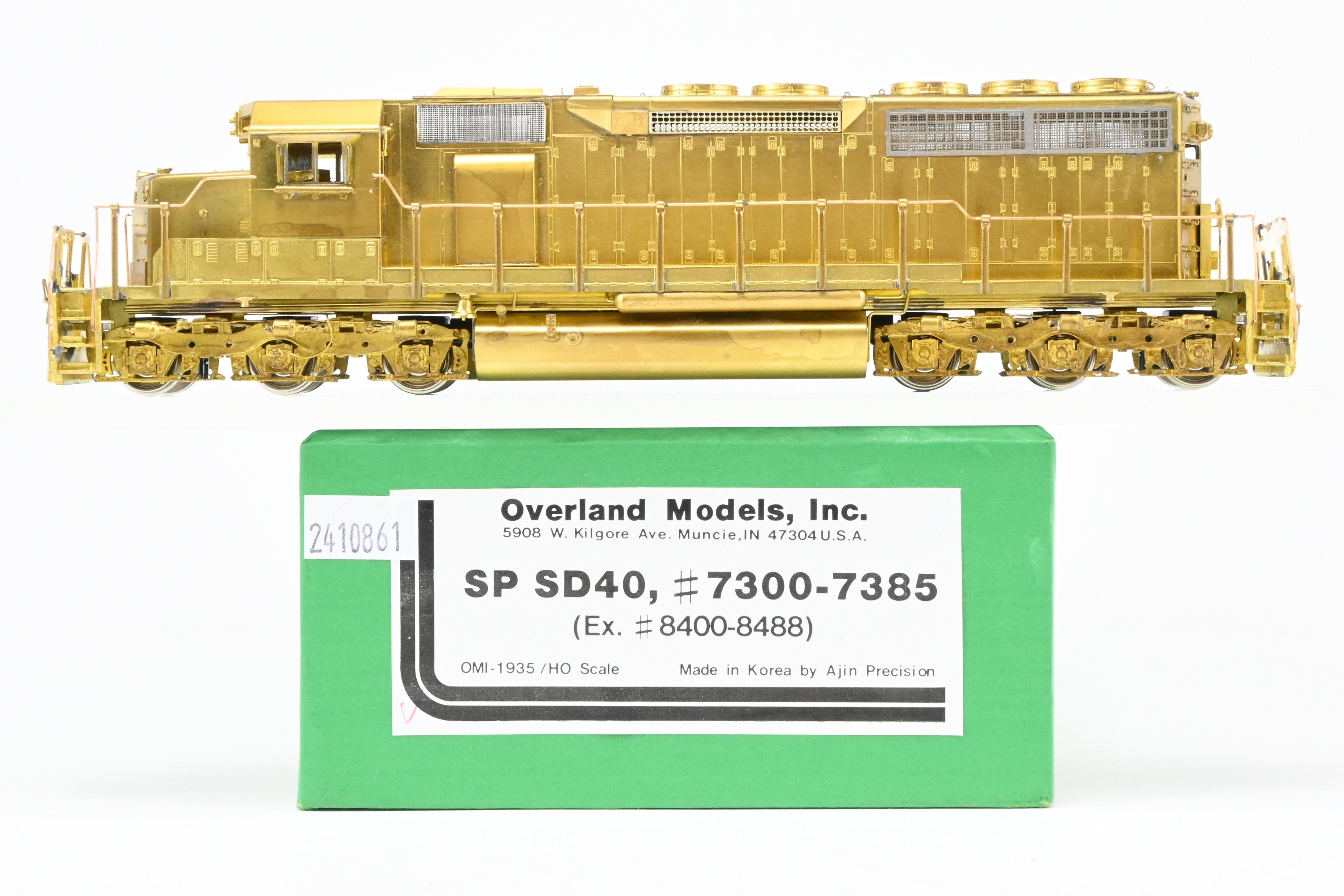 HO Brass OMI - Overland Models Inc. Southern Pacific EMD SD40 #7300 - 7385 Renumbered