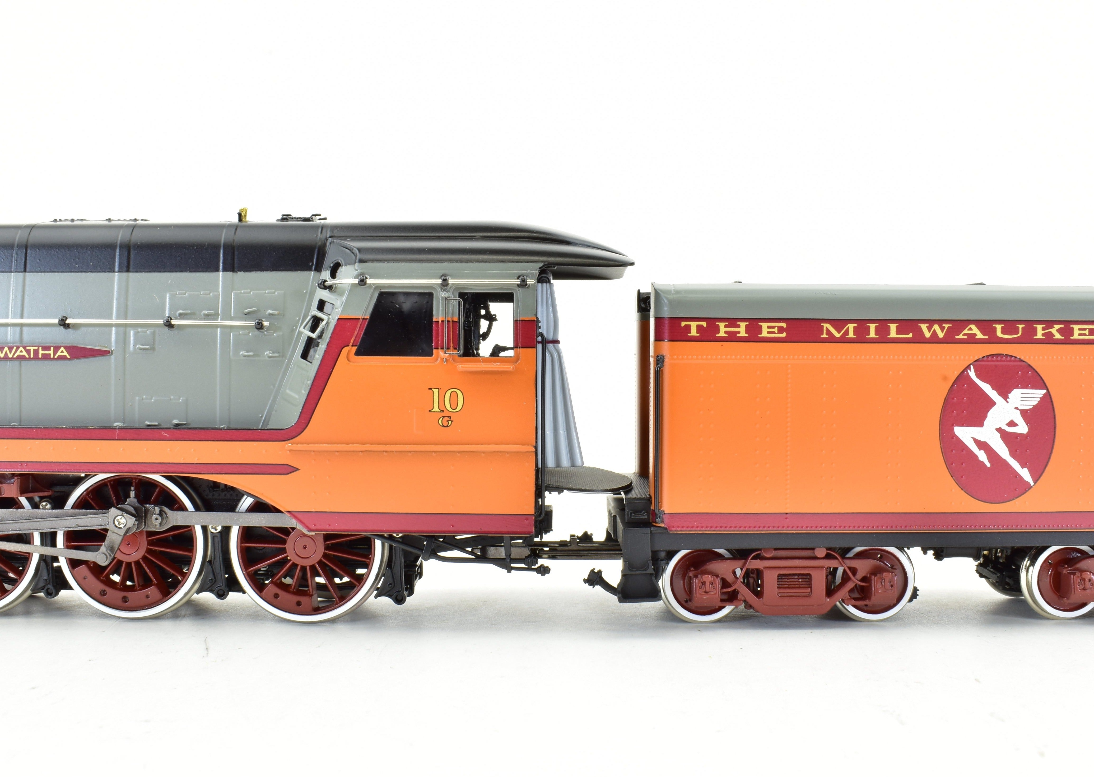 HO Scale Brass Precision Scale Co. Milwaukee Road 4-6-0 G-6PS Cut Skirt FP #10 Model