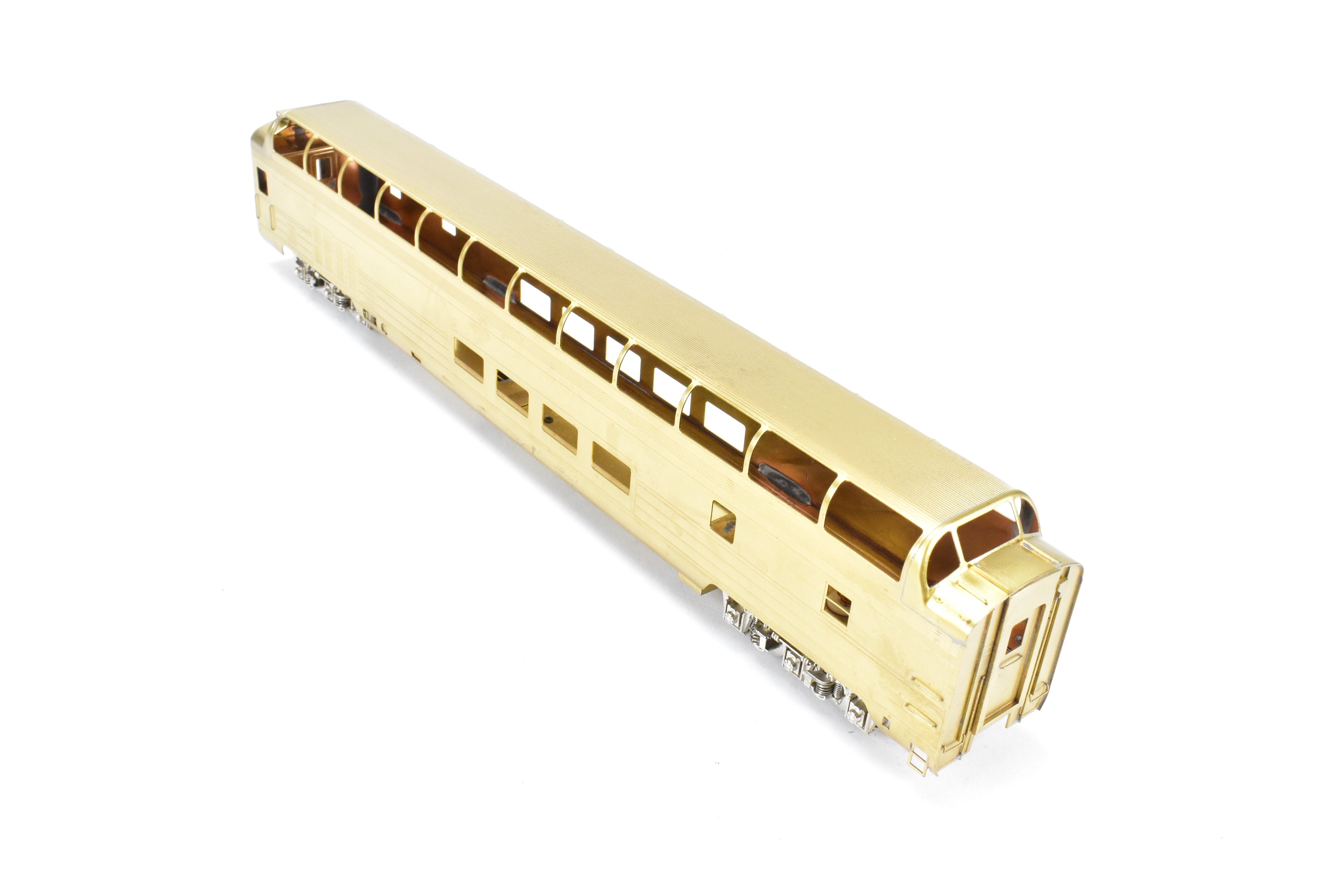HO Scale Brass Model of Oriental Limited GN - Great Northern Empire 1390 Budd Super Dome Lounge Train Car