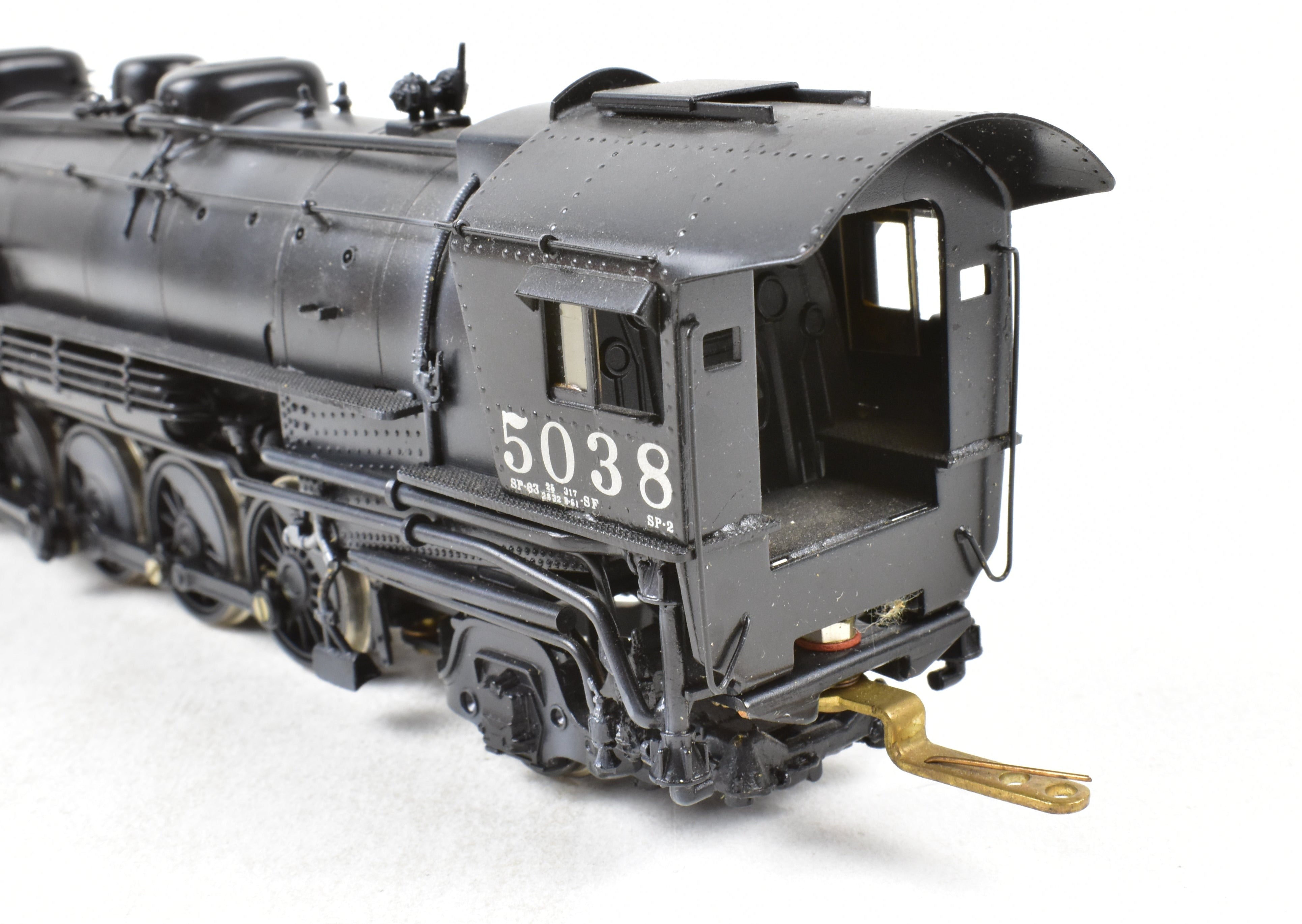 HO Scale Brass Model Train - Westside Model Co. Southern Pacific 4-10-2 Custom Painted and Lightly Weathered Locomotive Model