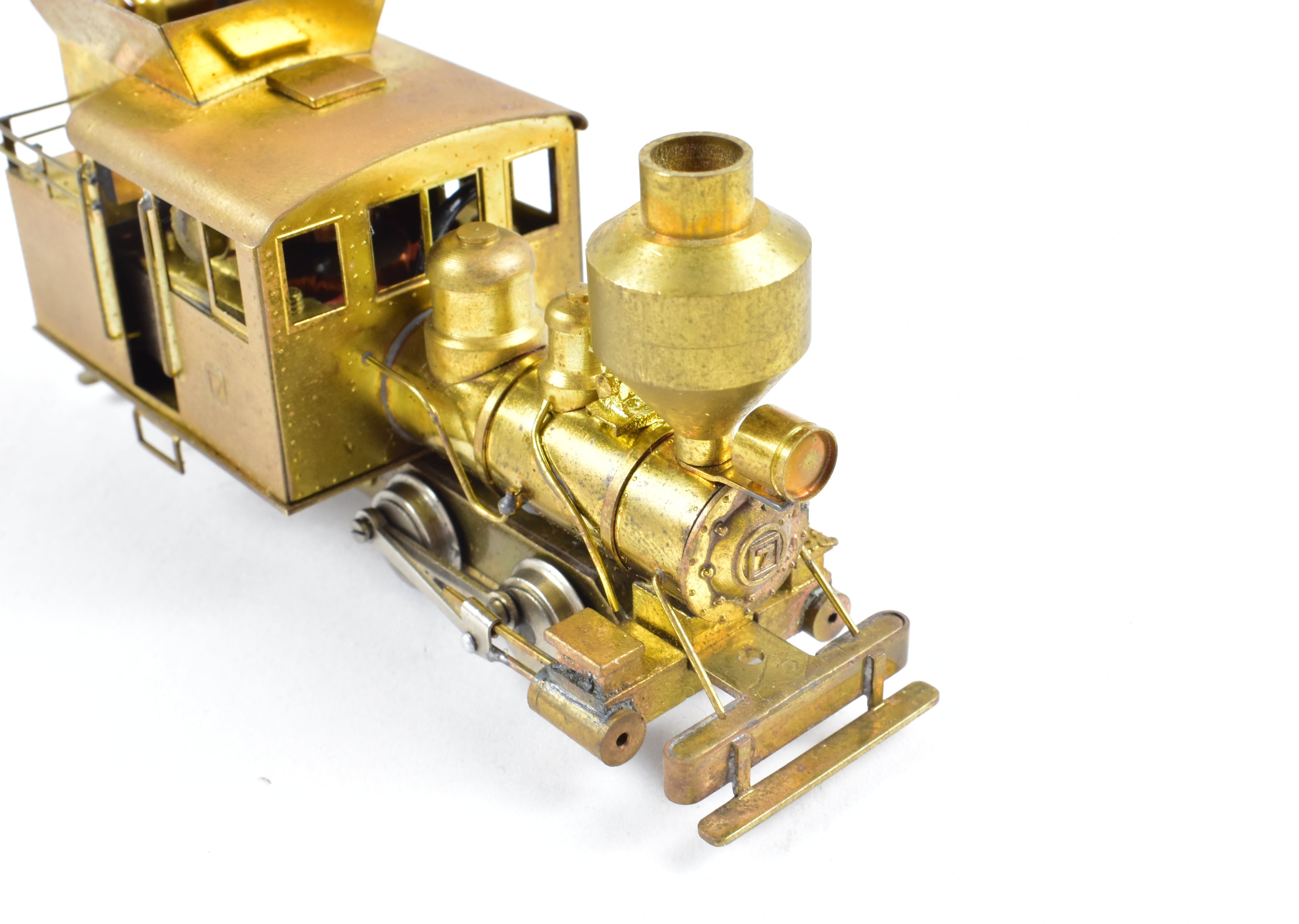 1978 HOn3 Brass Westside Model Co. Baldwin 0-4-2T Logging Locomotive Model
