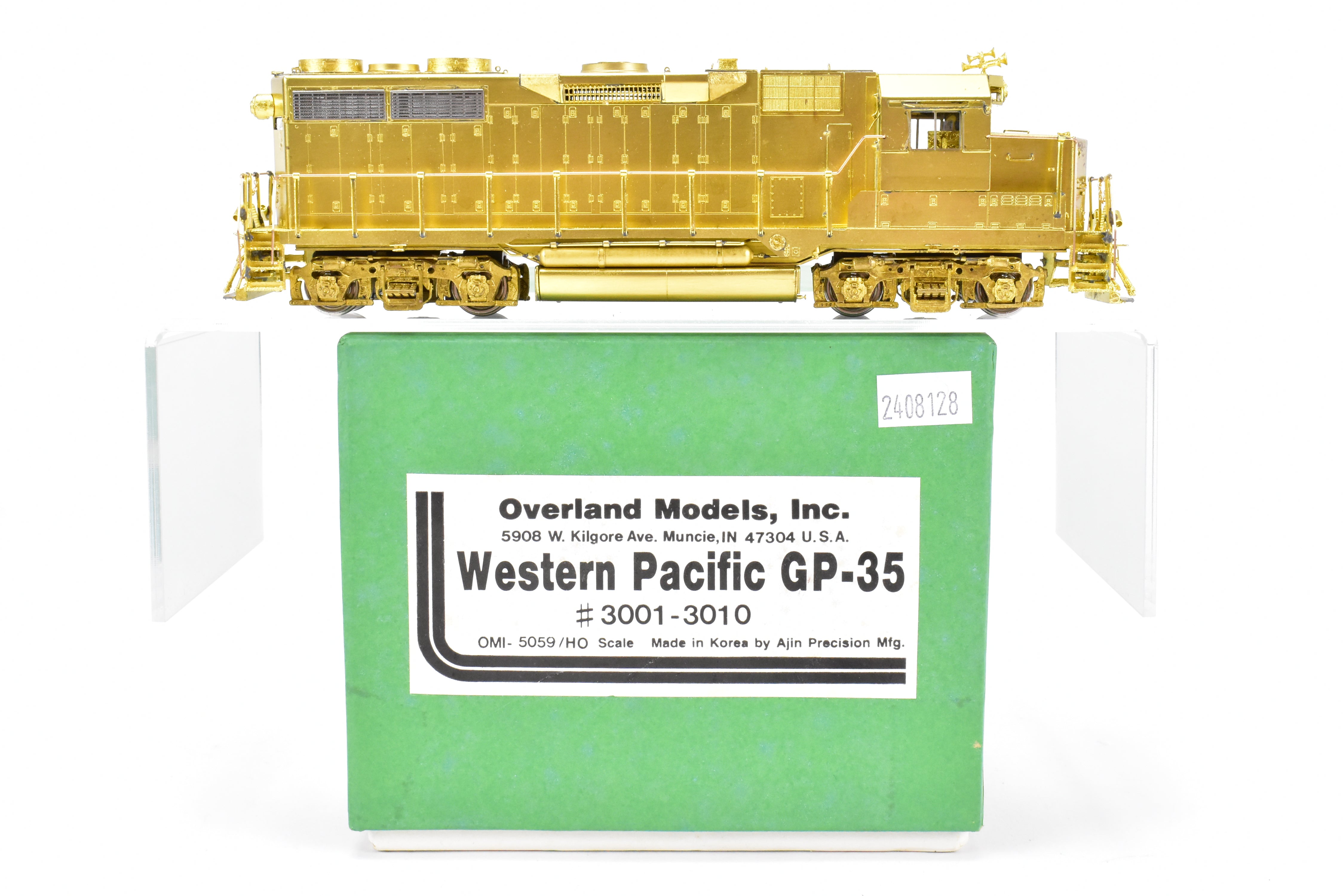 HO Scale Brass Model Locomotives by Overland Models Inc. (OMI) - Western Pacific EMD GP35 Nos. 3001 - 3010