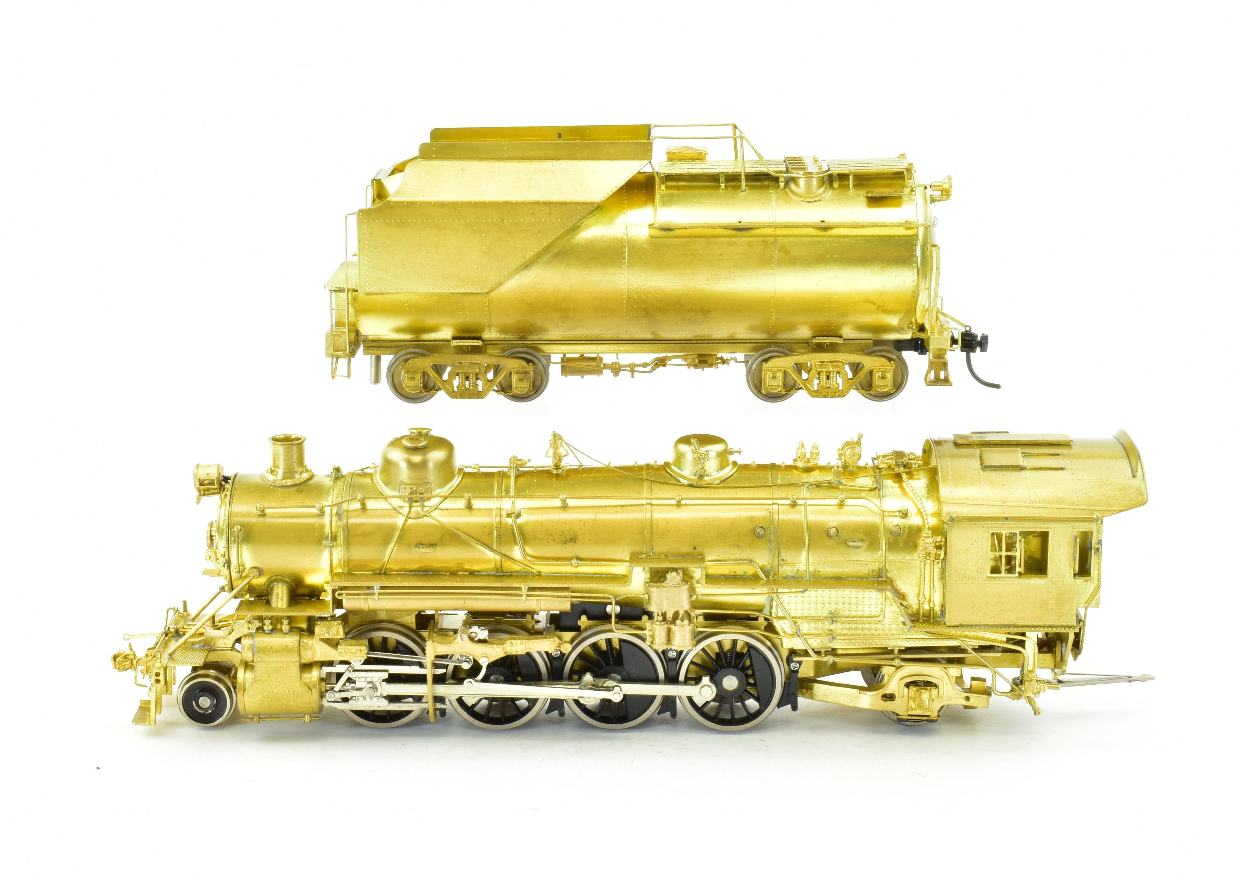 HO Scale Brass Precision Scale Co. B&O Q-4 2-8-2 Mikado Locomotive Model
