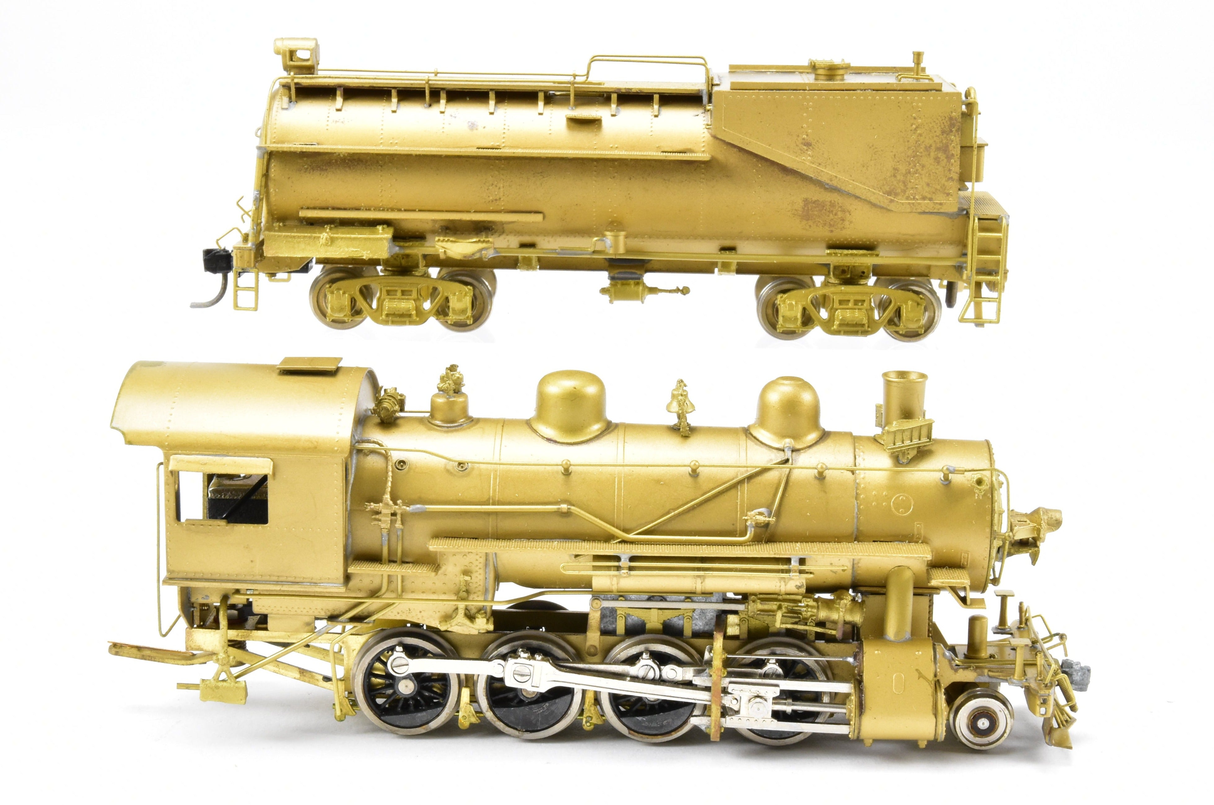 HO Scale Brass Balboa Southern Pacific C - 9 2 - 8 - 0 Steam Locomotive Model