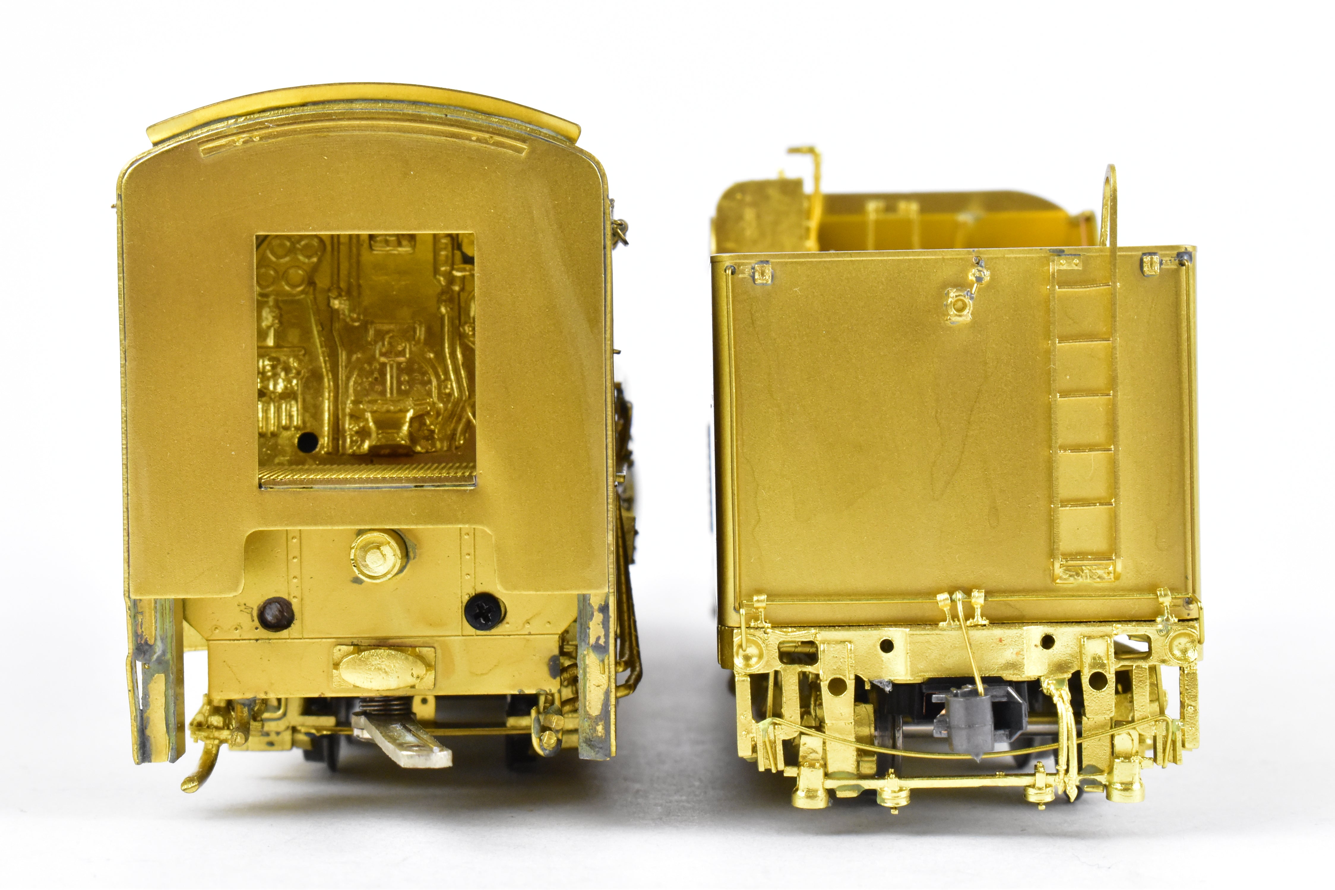 HO Scale Brass Model Train - Overland Models, Inc. MILW - Milwaukee Road S2a Class 4-8-4 Steam Locomotive with Squared Boiler Front, as Rebuilt, Close Domes