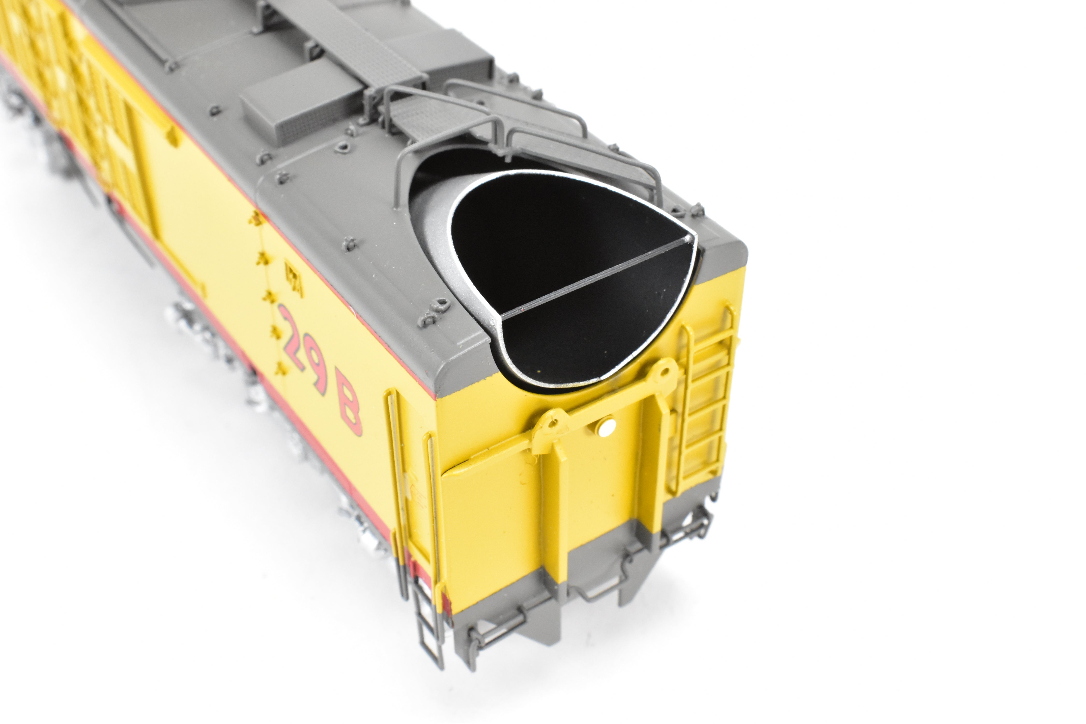 High - Quality HO Scale Brass Alco Models Union Pacific 3 - Unit Gas Turbine Electric Locomotive Set - Professionally Painted #29 & 29B