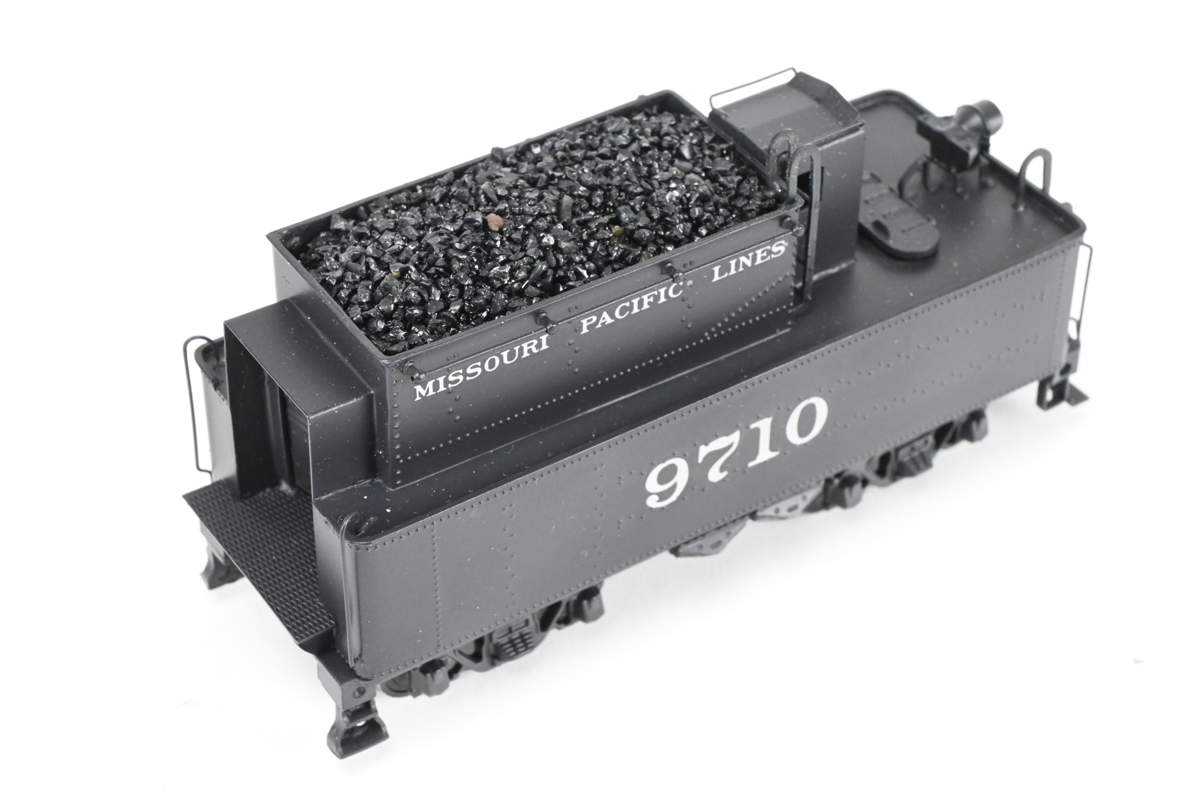 HO Scale Custom-Made Brass Missouri Pacific 0-8-0 Locomotive Model, CP No. 9710, Scratch Built by Joe G. Collias - One of a Kind