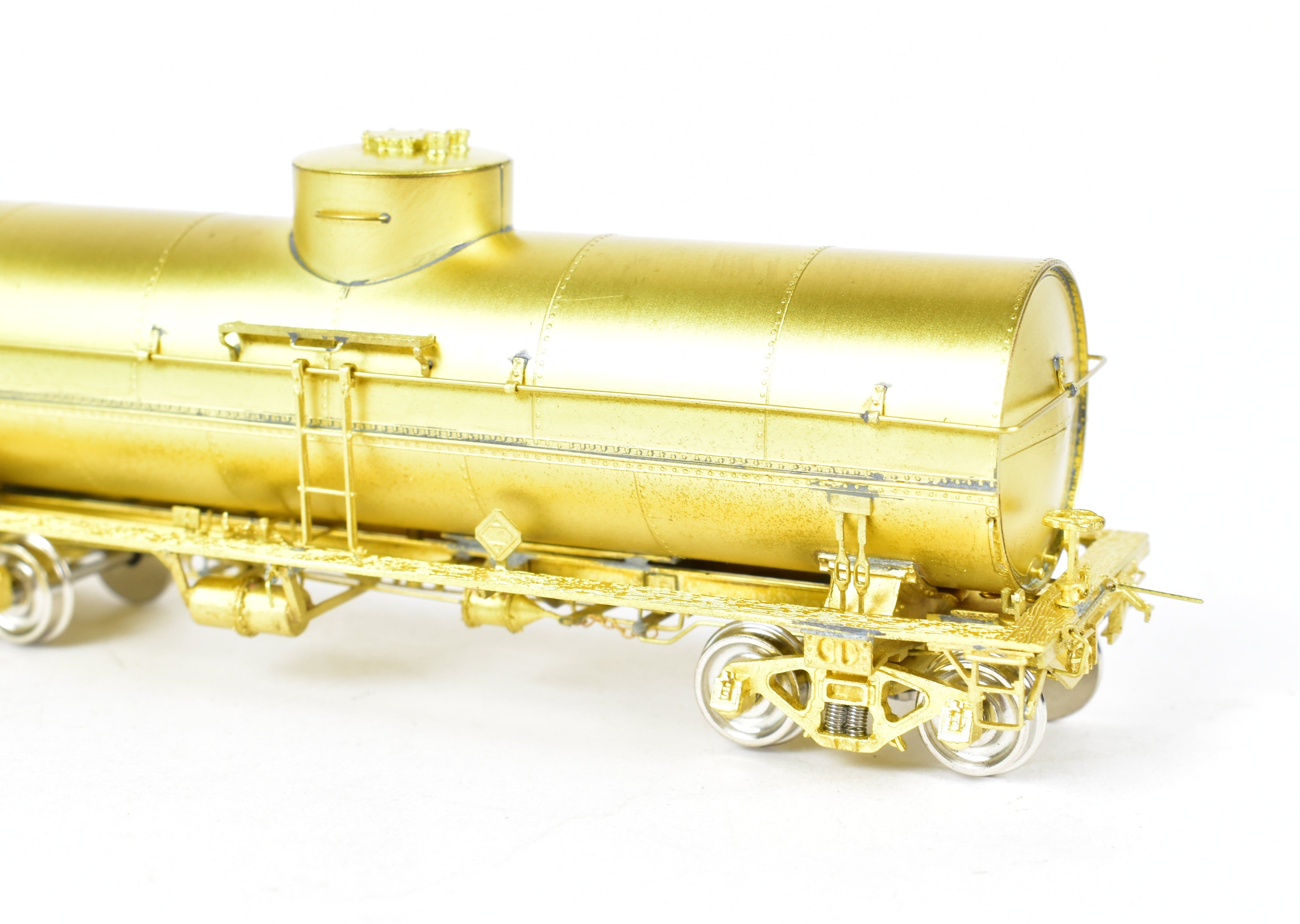 HO Scale Brass Single Dome Tank Car Model by Overland Models, Inc. (OMI) for Various Roads - GATX 10,000 Gallon Capacity