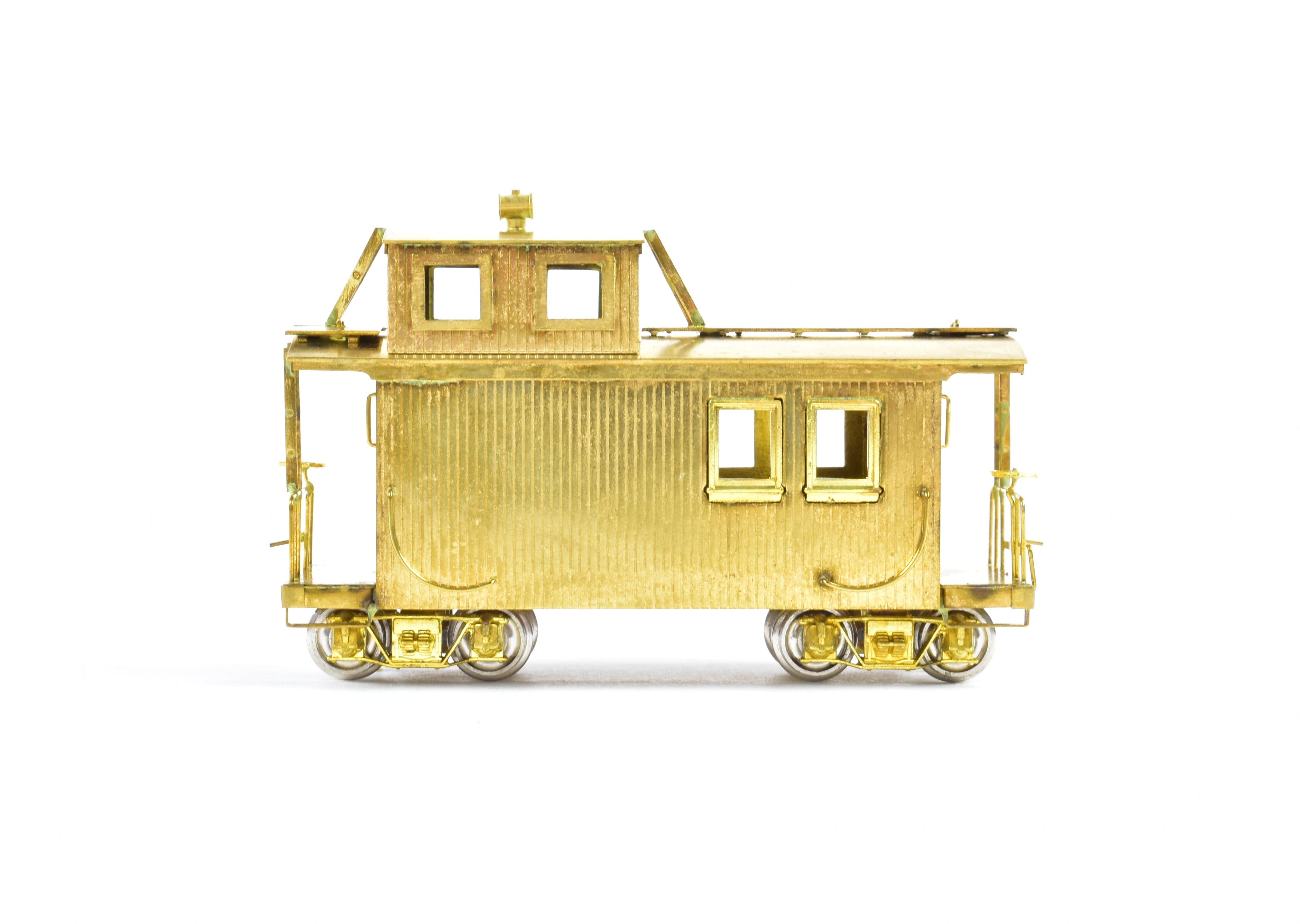 HOn3 Scale Brass Model Train Caboose by Westside Model Co. - Florence and Cripple Creek #5, Ideal for Model Railroading Enthusiasts