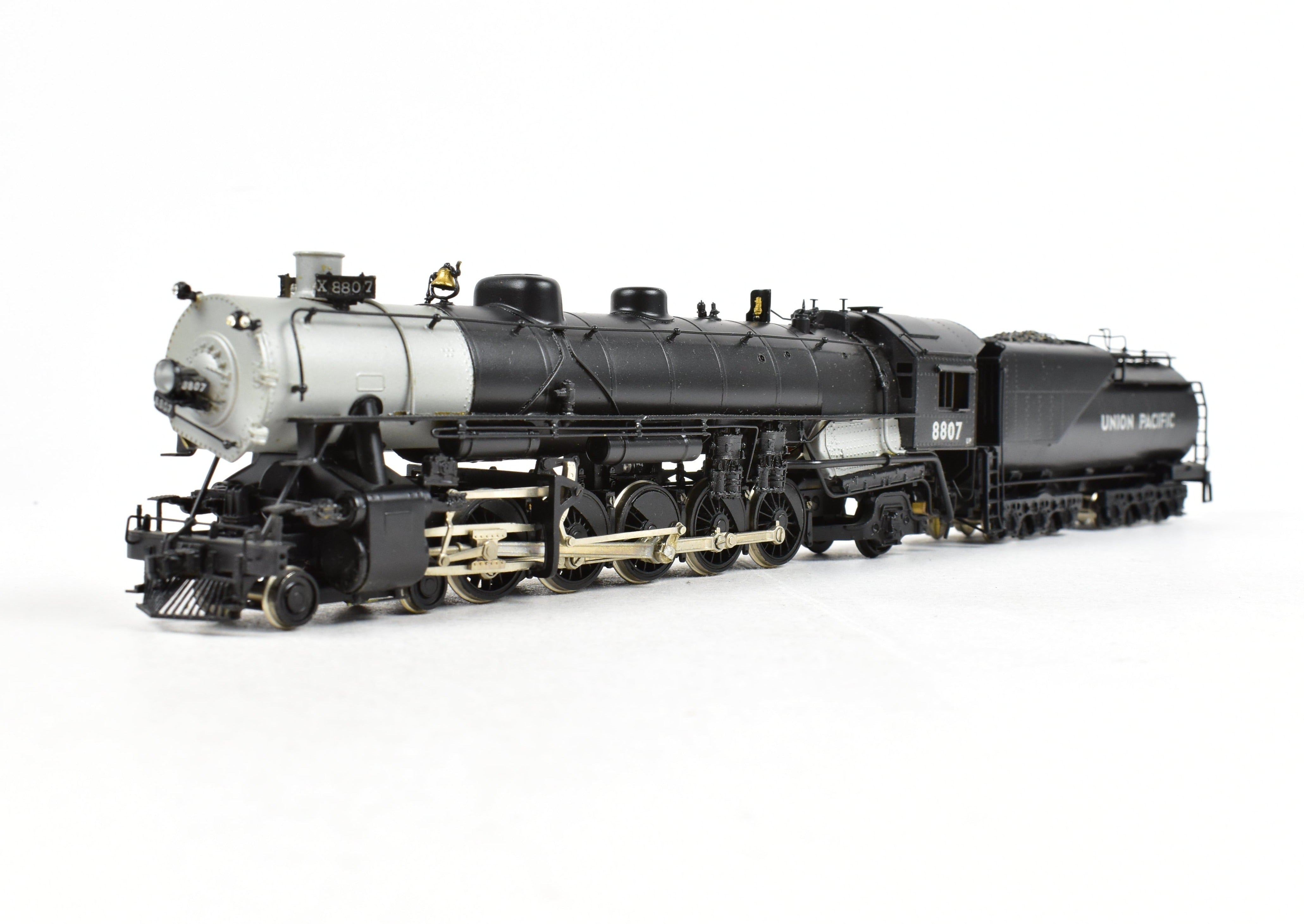 HO Scale Brass Train Model by Westside Model Co., Union Pacific 8800 Class 4-10-2 Locomotive, Custom Painted with Number 8807