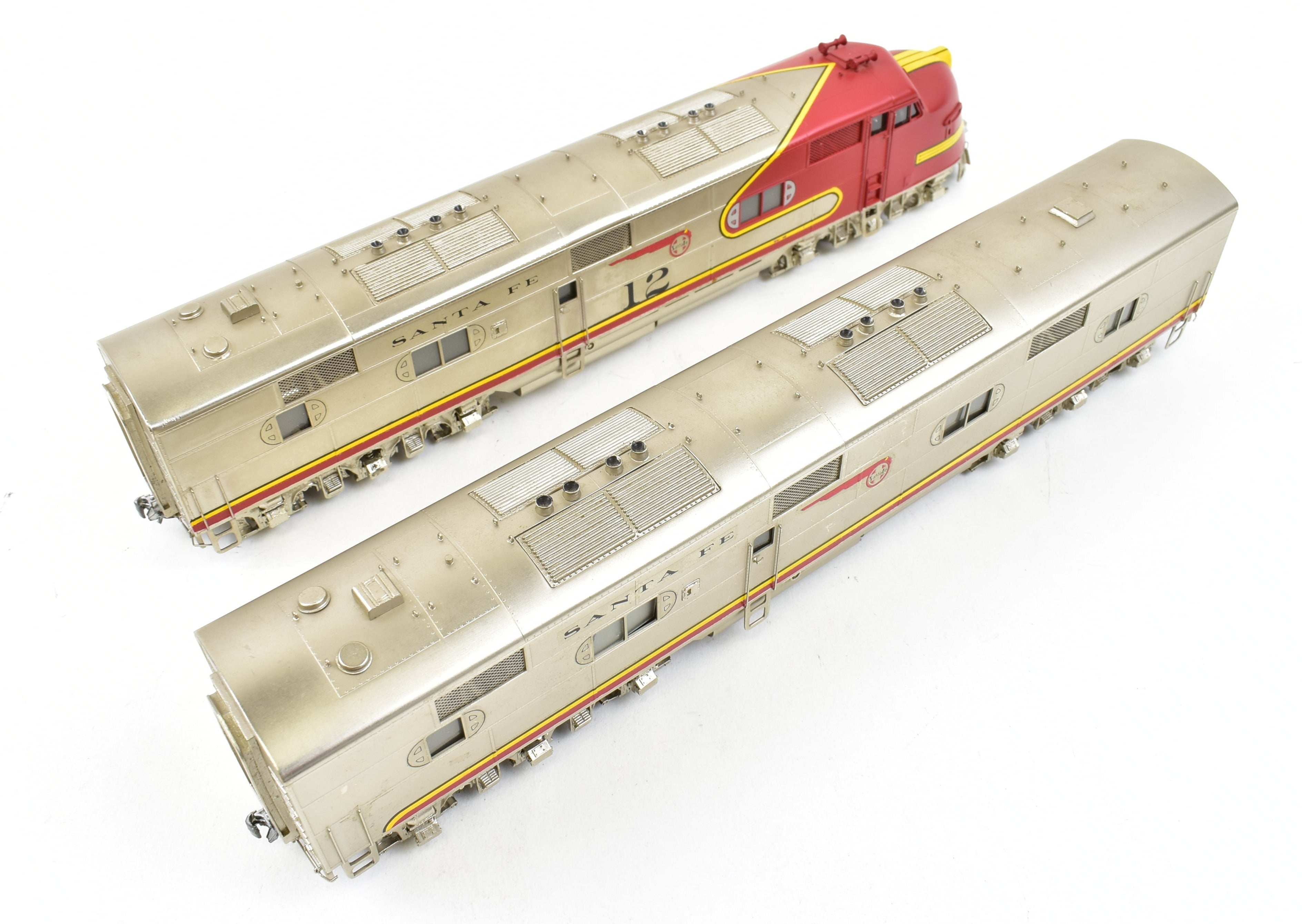 HO Scale Brass ATSF - Santa Fe EMD E6 A/B 2000 HP Factory-Painted Model