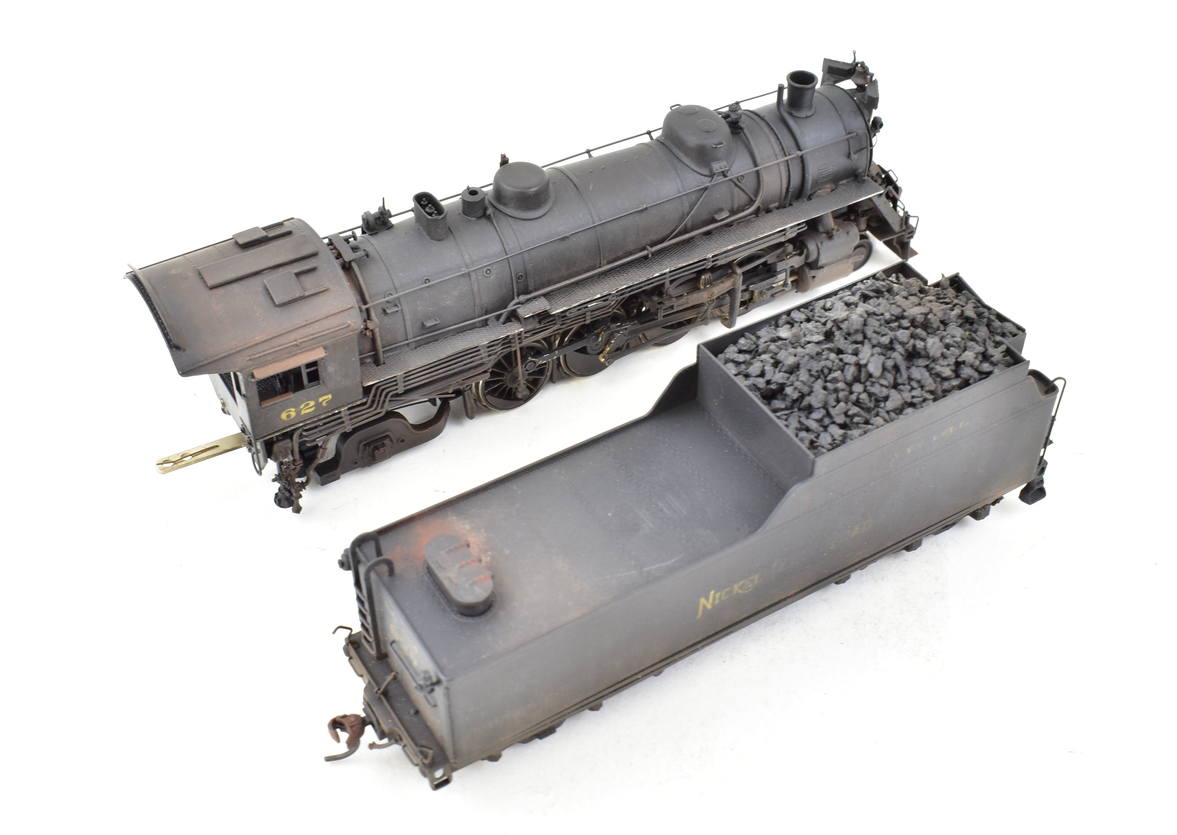 HO Scale Brass NKP - Nickel Plate Road H - 6d 2 - 8 - 2 Mikado CP No. 627 Model