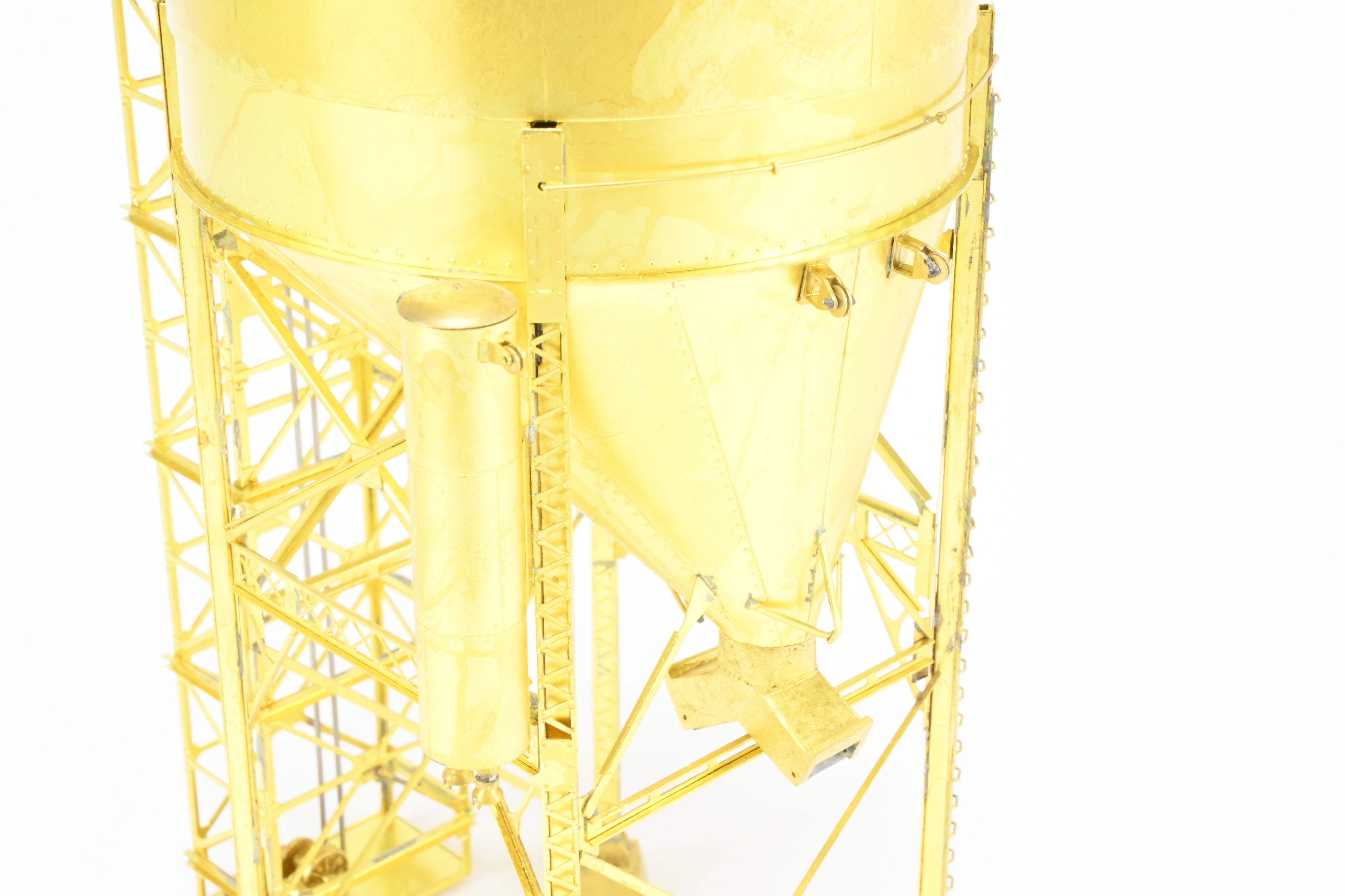 HO Brass Ogle Steel Coaling Tower by Overland Models, Inc. for Various Roads