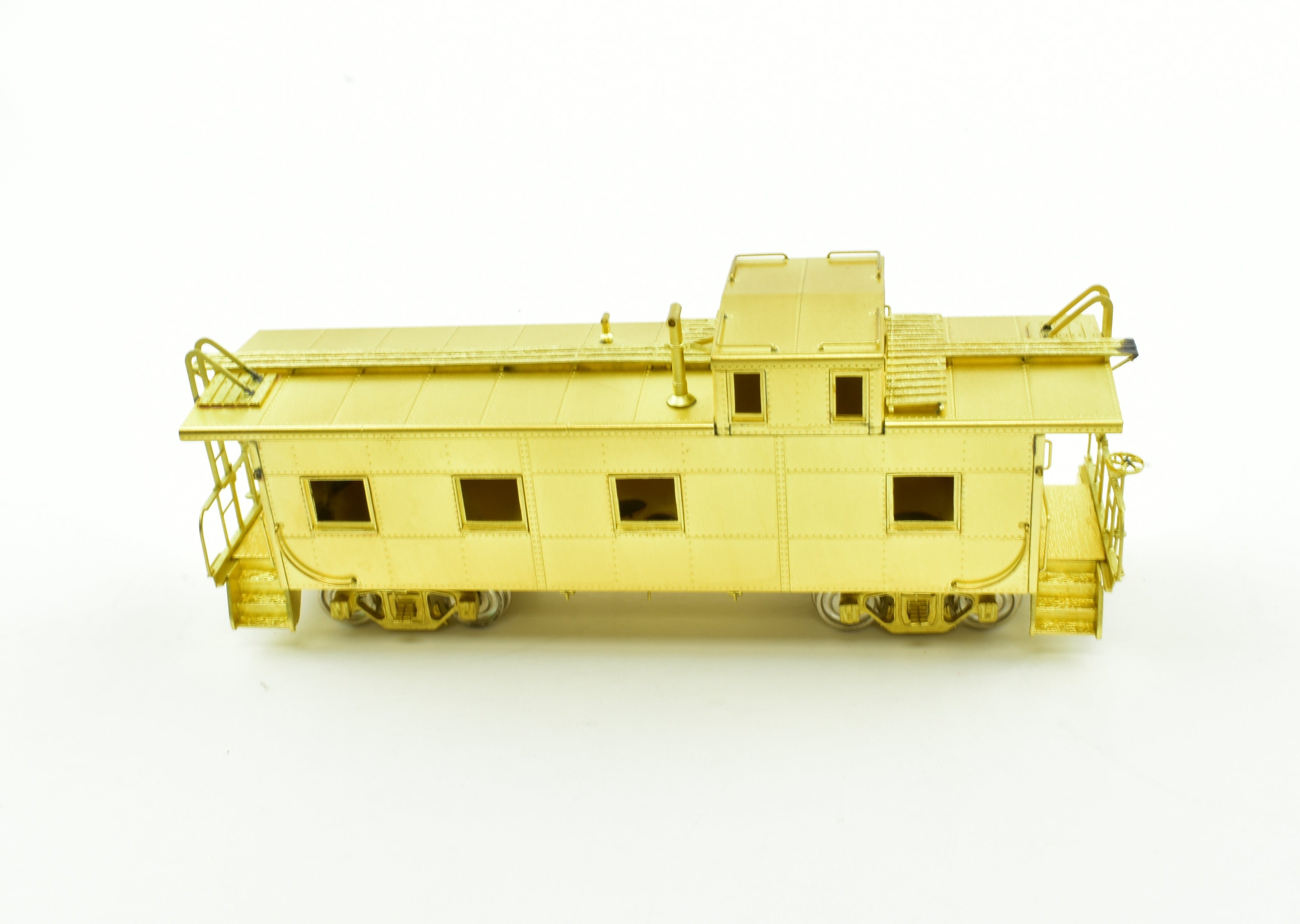 HO Brass MILW - Milwaukee Road Steel Cupola Caboose by OMI with K Brakes