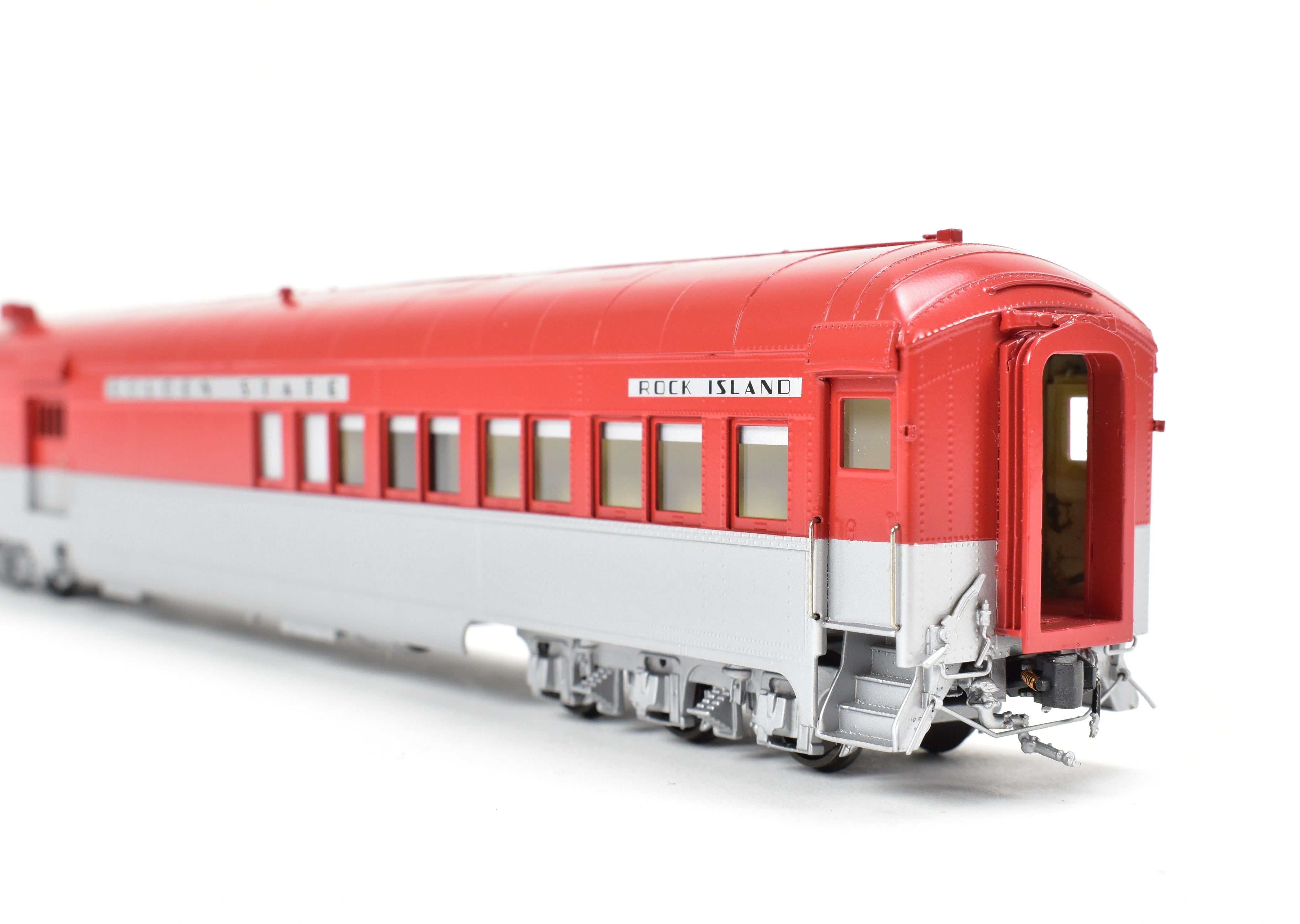 HO Scale Brass Challenger Imports CRI&P/SP 10-Car Passenger Train Set Factory Painted - Incomplete, Rock Island and Southern Pacific Golden State Edition
