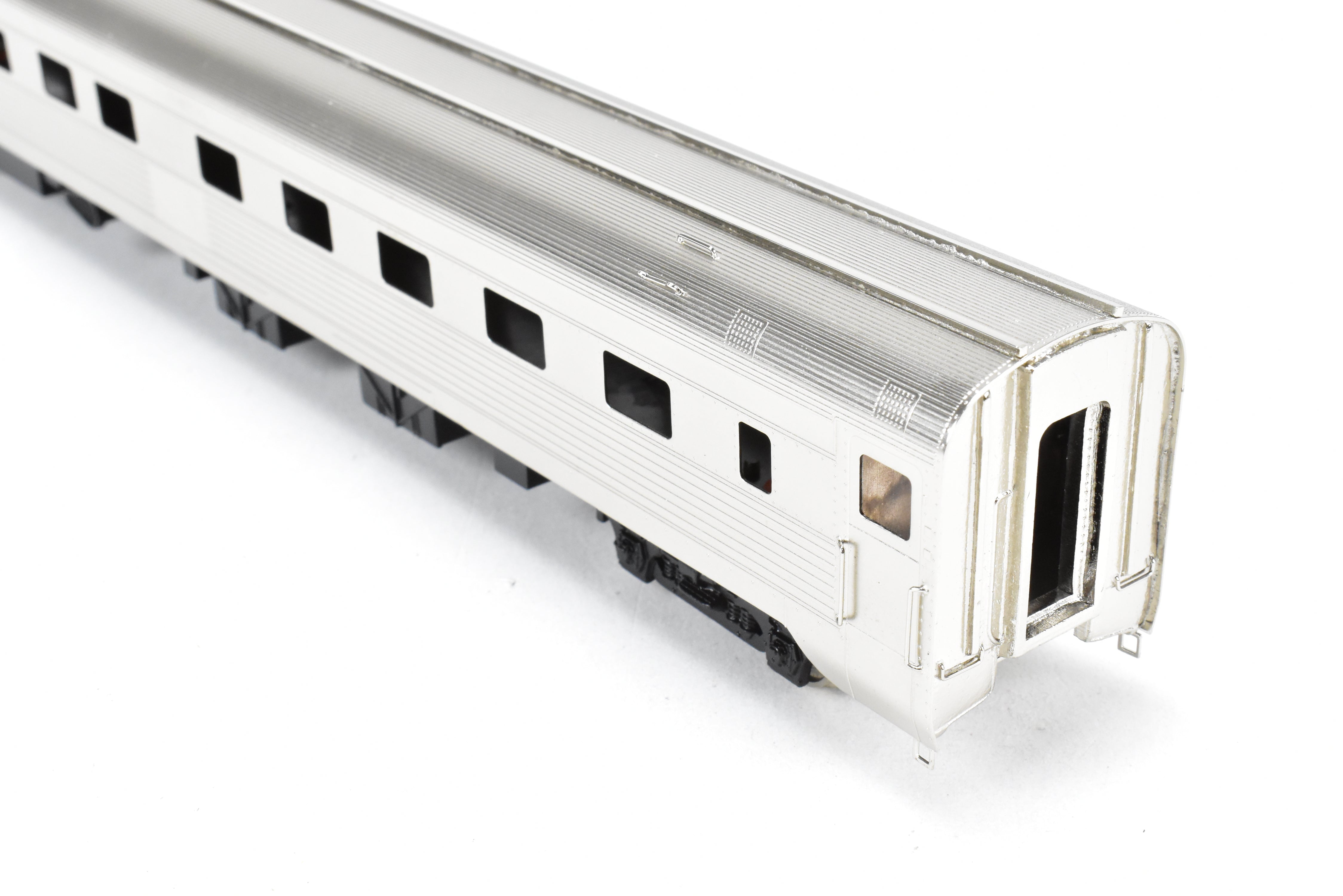 HO Scale Brass The Original Whistle Stop Model Train - Southern Pacific Budd 10 - 6 Sleeper with Factory Nickel Plating