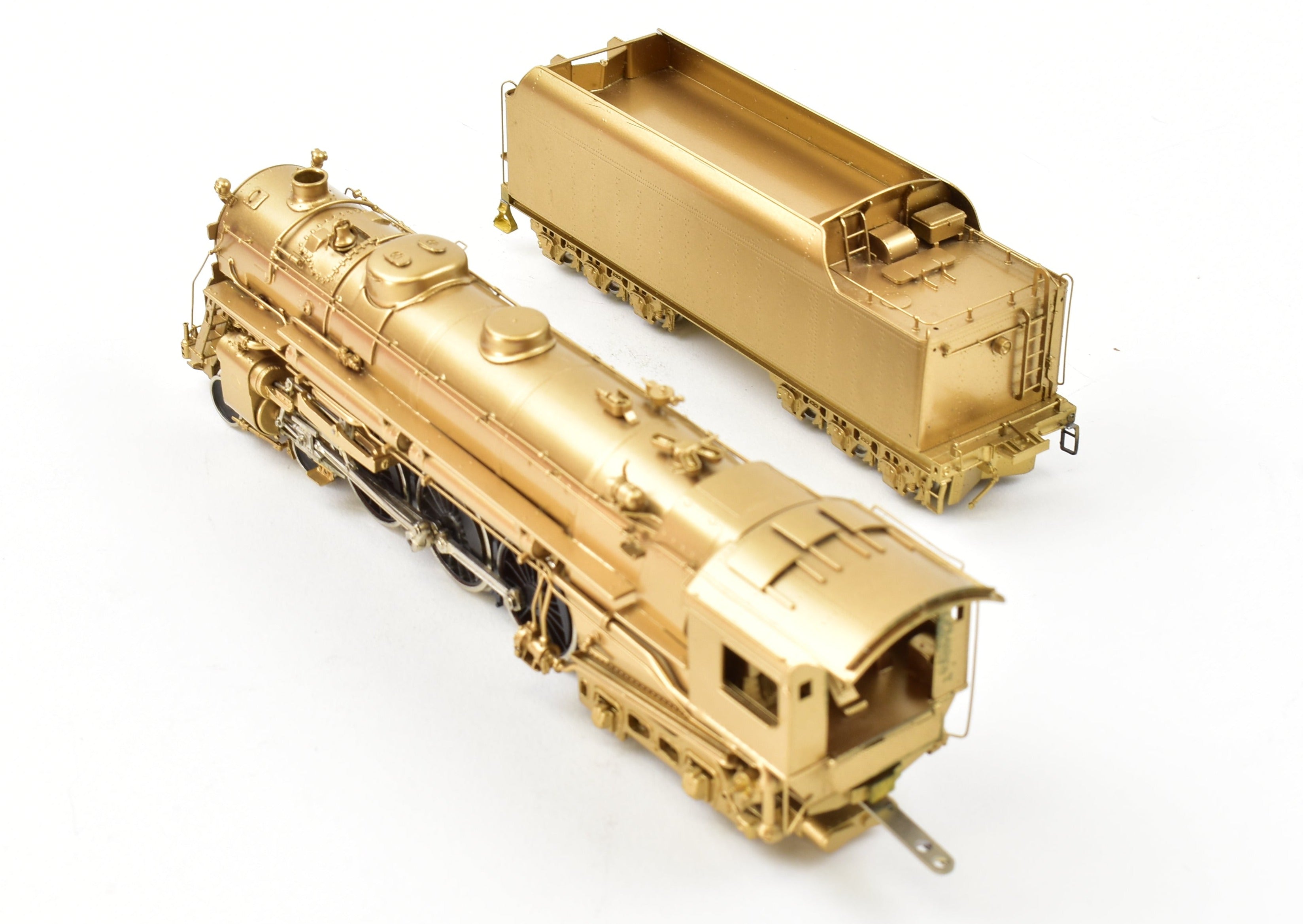 High - Quality HO Scale Brass Conventional Key Imports Model from NYC - New York Central J - 1c 4 - 6 - 4 Hudson Steam Locomotive