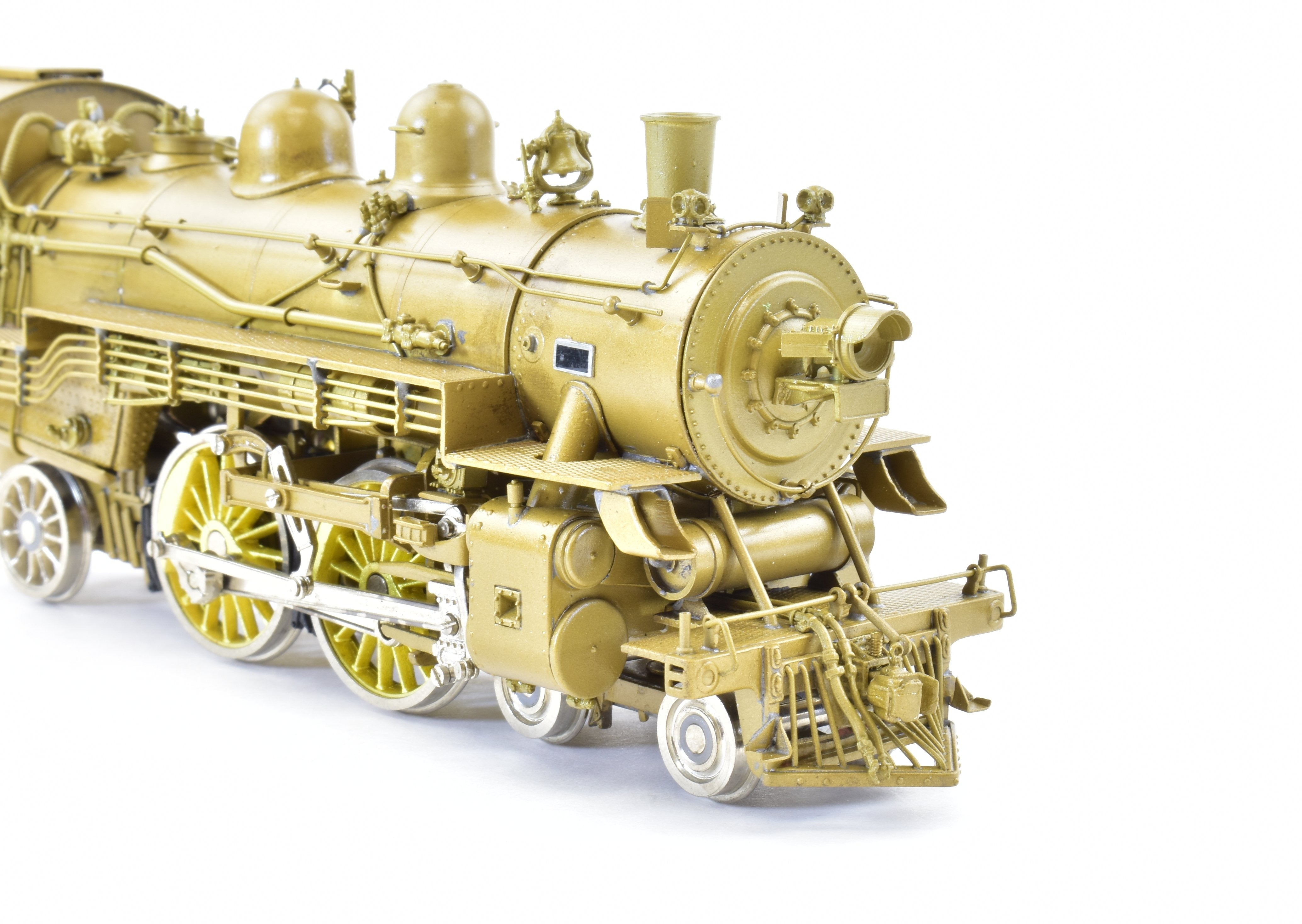 HO Scale Brass Model Train - Overland Models, Inc. Chesapeake & Ohio A - 16 4 - 4 - 2 Atlantic Locomotive by J.P. Models