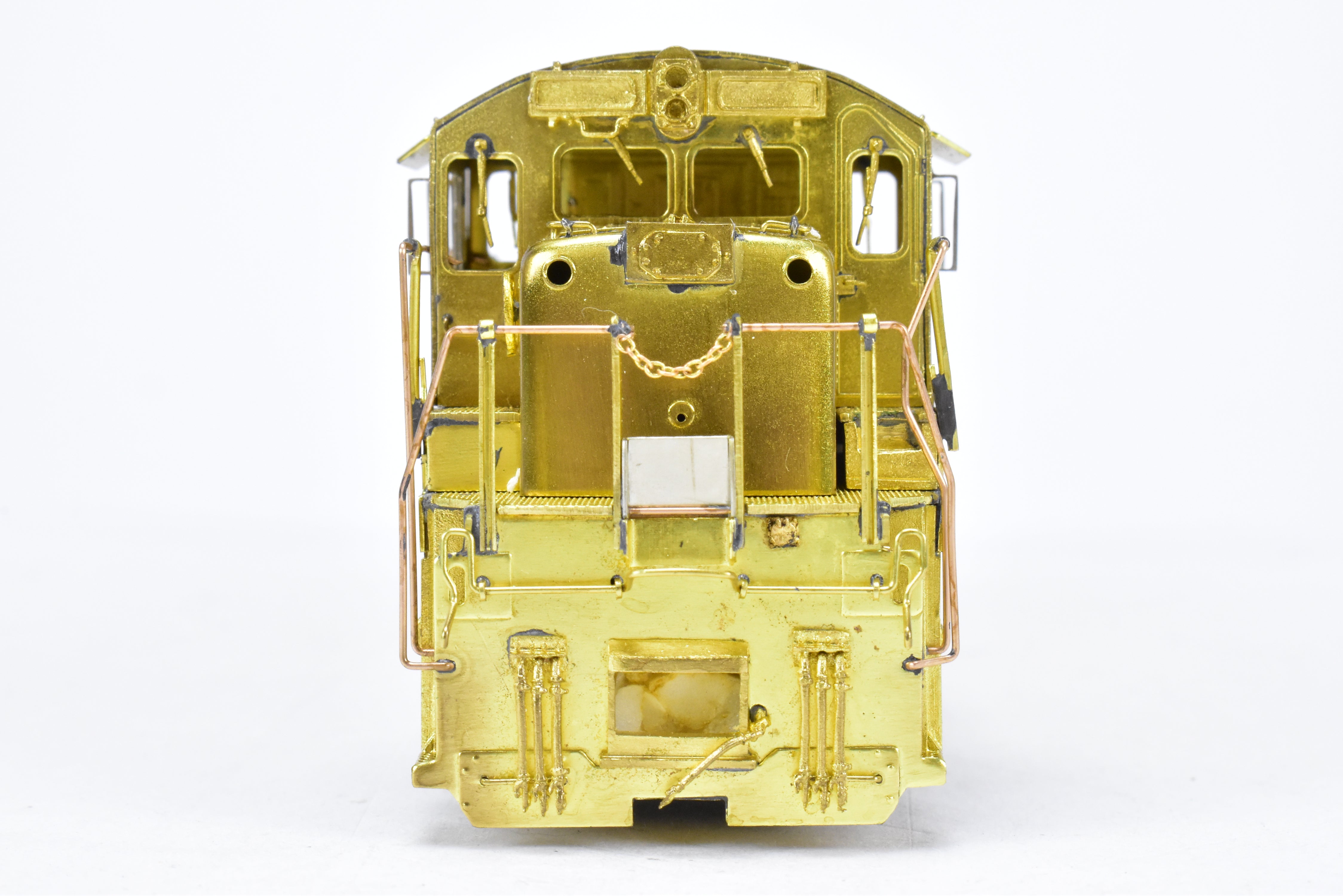 HO Scale Brass Model Train - Overland Models Inc. GE C30 - 7 4 - Window Cab Locomotive without Anti - Climber for Various Railroads