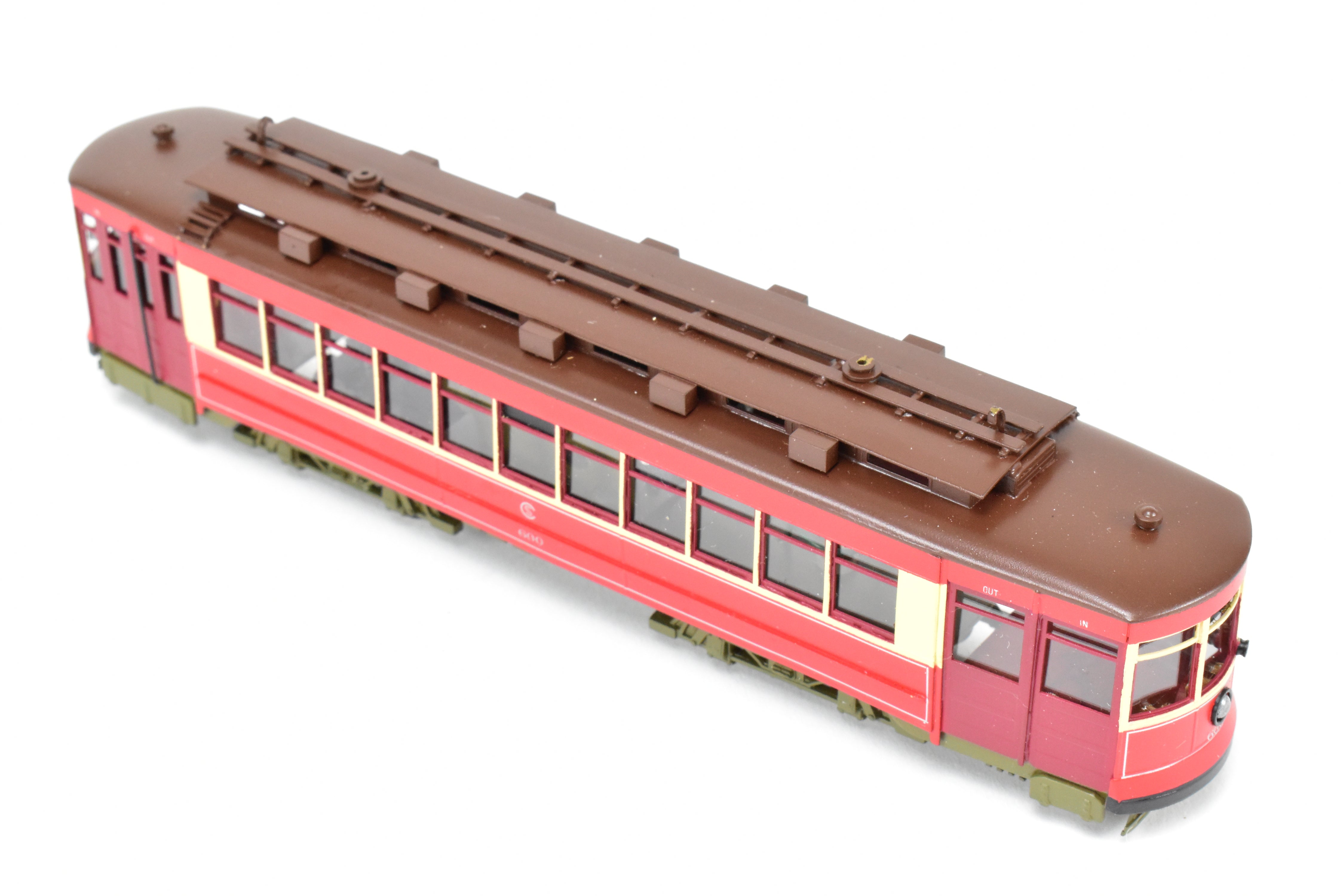 HO Scale Brass Fairfield 343 CSL Chicago Surface Lines Custom Painted Pullman Car No. 600 in REBOXX