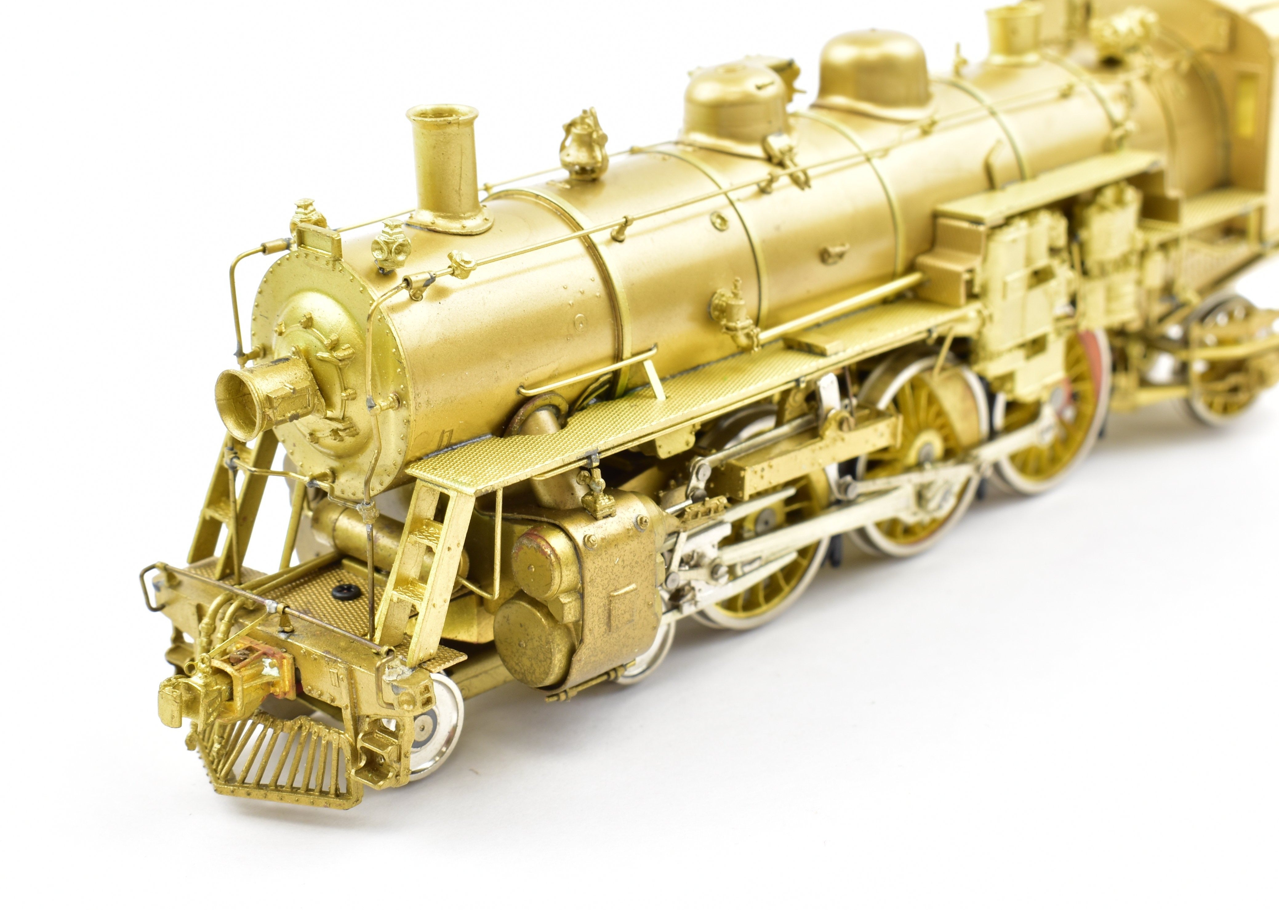 HO Scale Brass Model Train - Overland Models Inc. Boston & Maine P2b 4 - 6 - 2 Steam Locomotive
