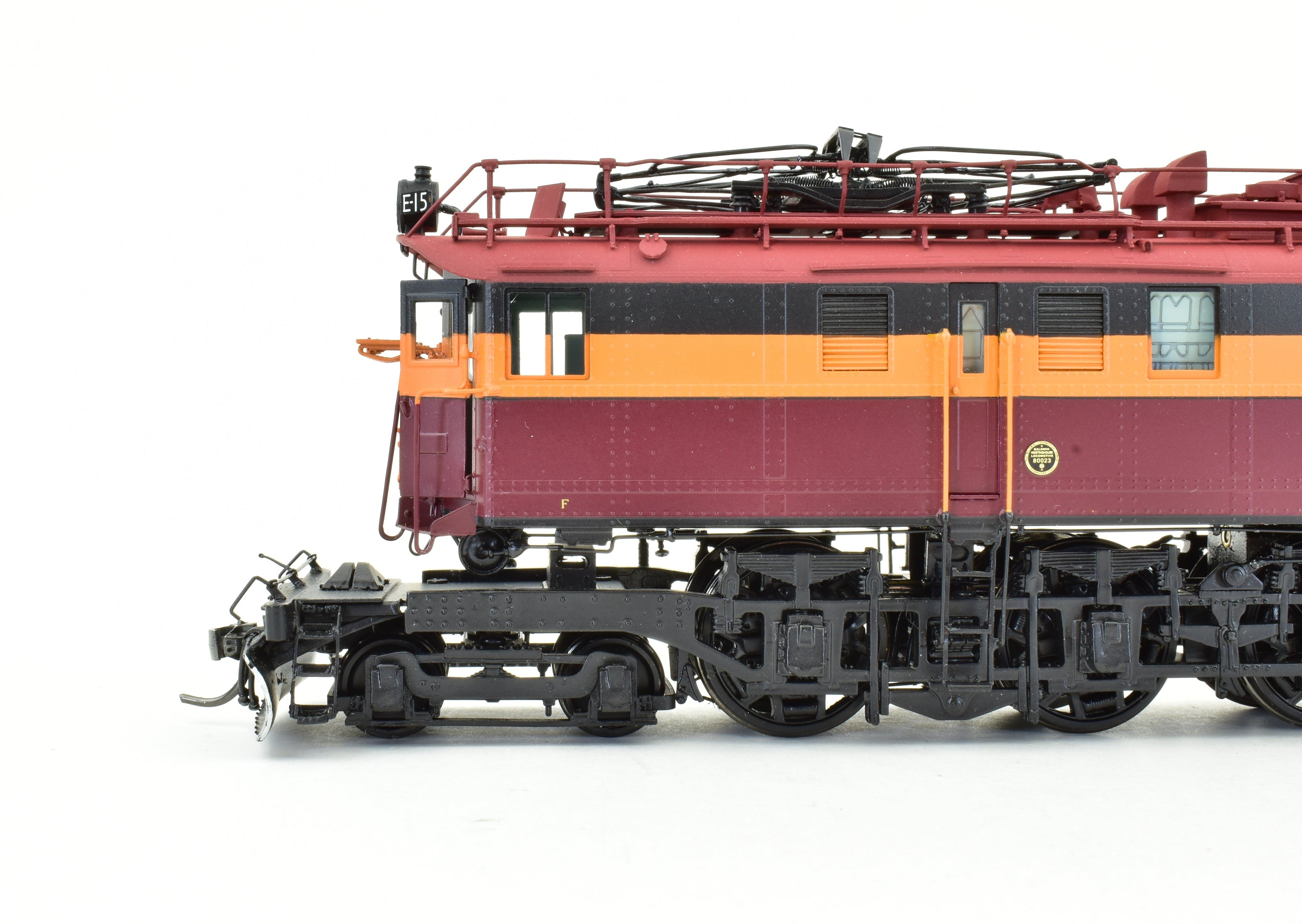 HO Scale Brass Precision Scale Co. Milwaukee Road EP-3 Quill Electric Factory Painted Model