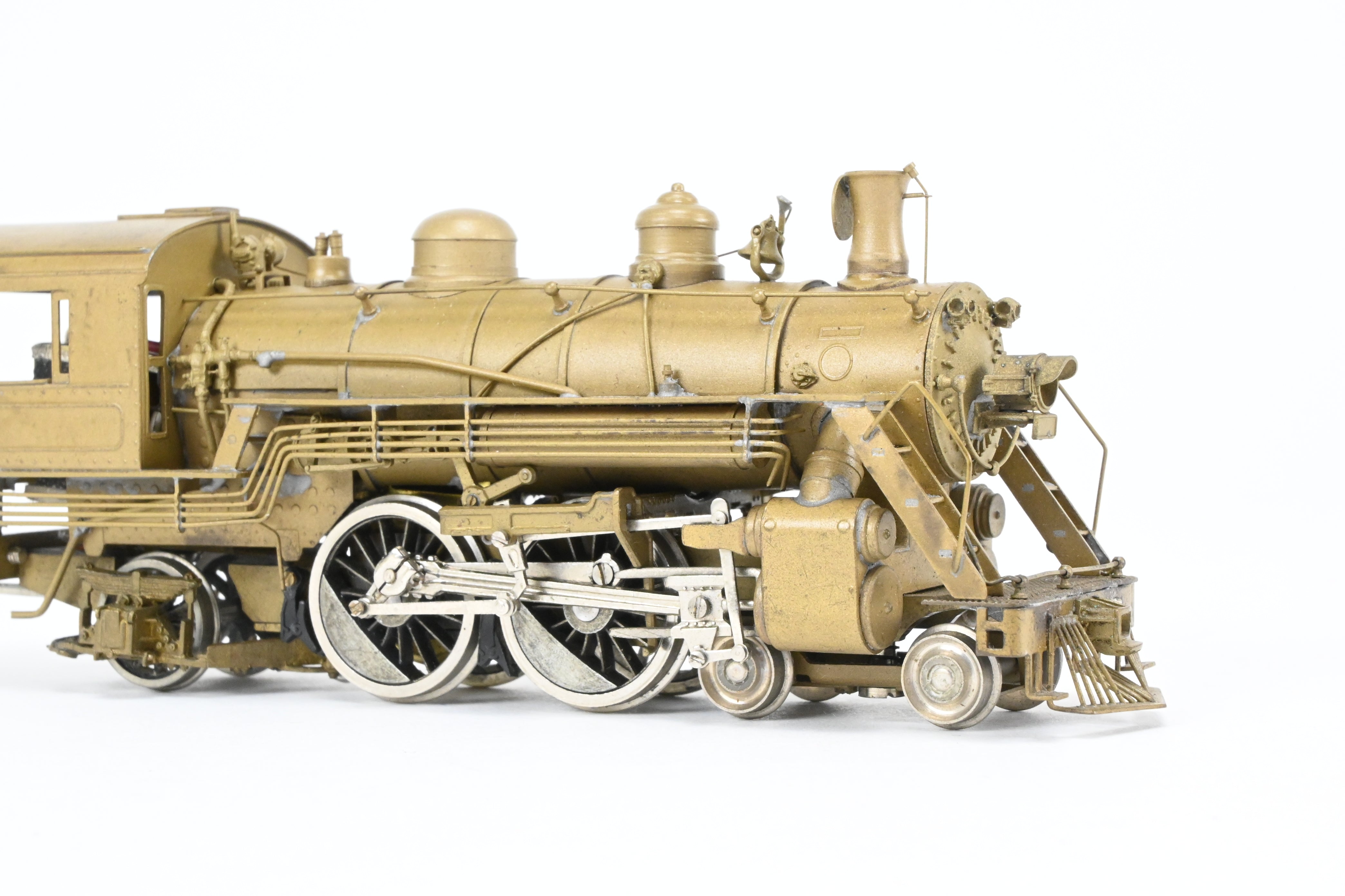 HO Scale Brass Model Train - NWSL/FED - Far East Distributors SSW - Cotton Belt 4-4-2 Class E-1 Equipped with New NWSL Drive Unit