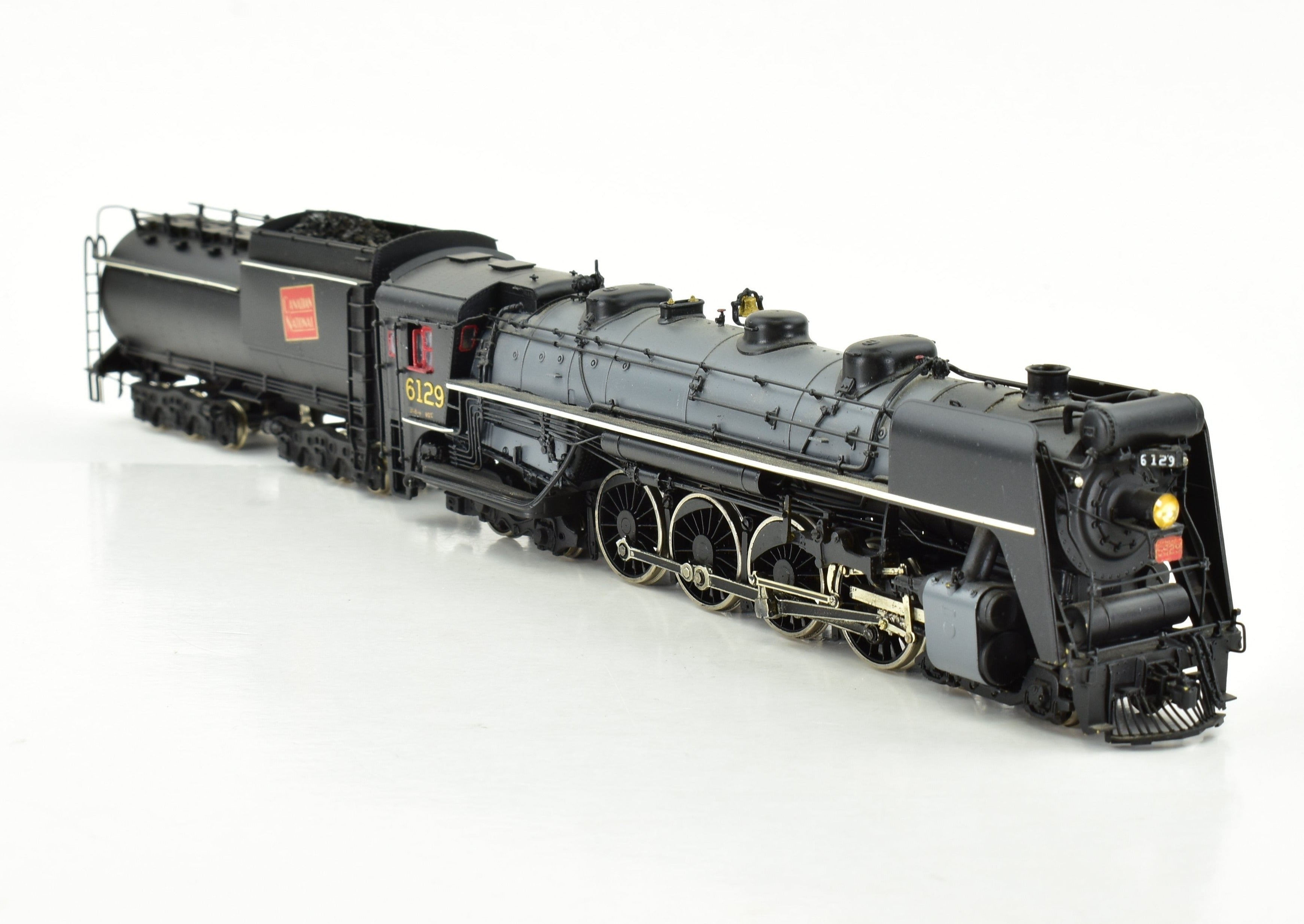 HO Scale Brass Van Hobbies CNR U-2b,c 4-8-4 Pro-Painted Locomotive #6129