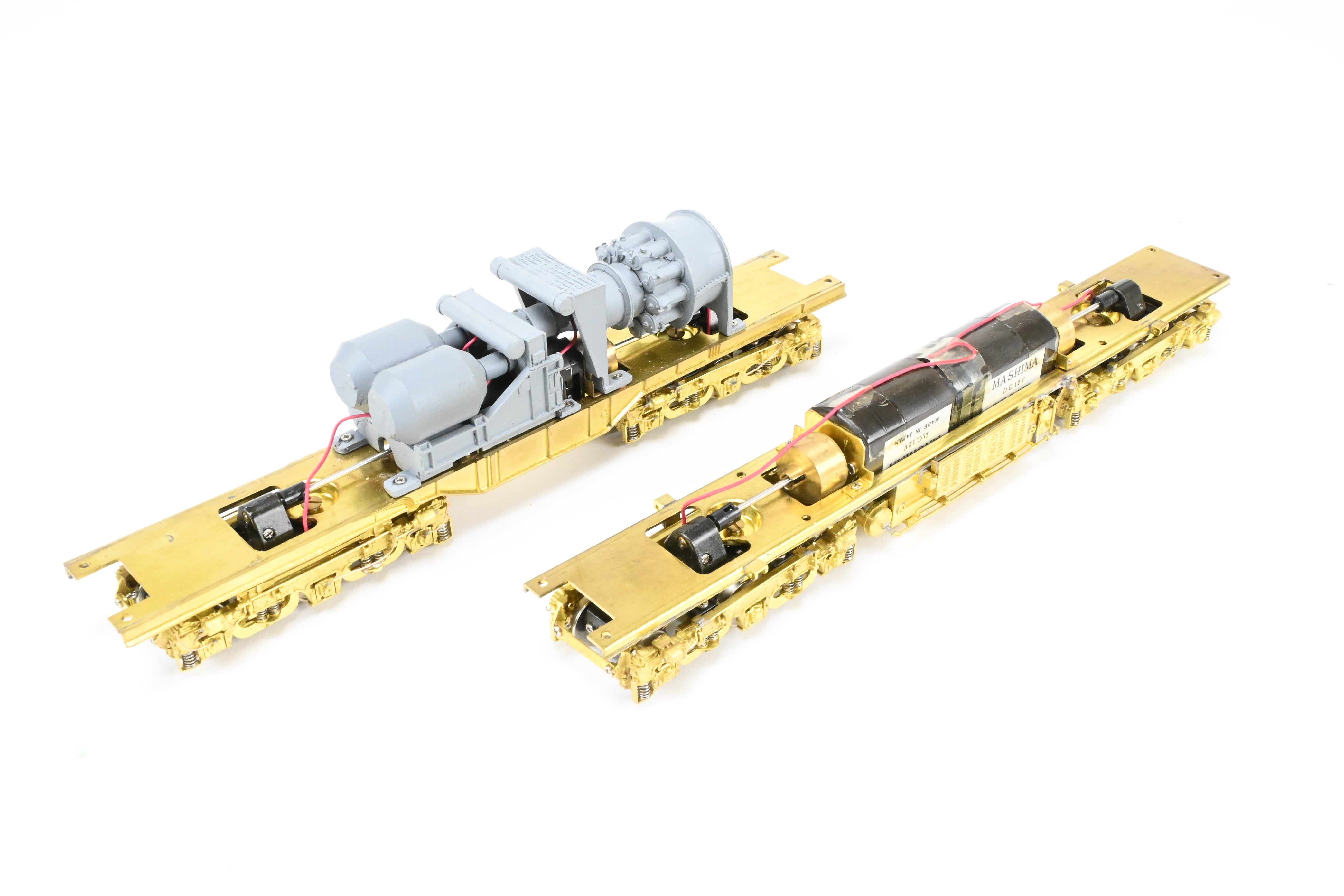 High - Quality HO Scale Brass Replacement Kit for Union Pacific GE 8500 HP Gas Turbine Big Blow Tower Drive by Overland Models, Inc (OMI)