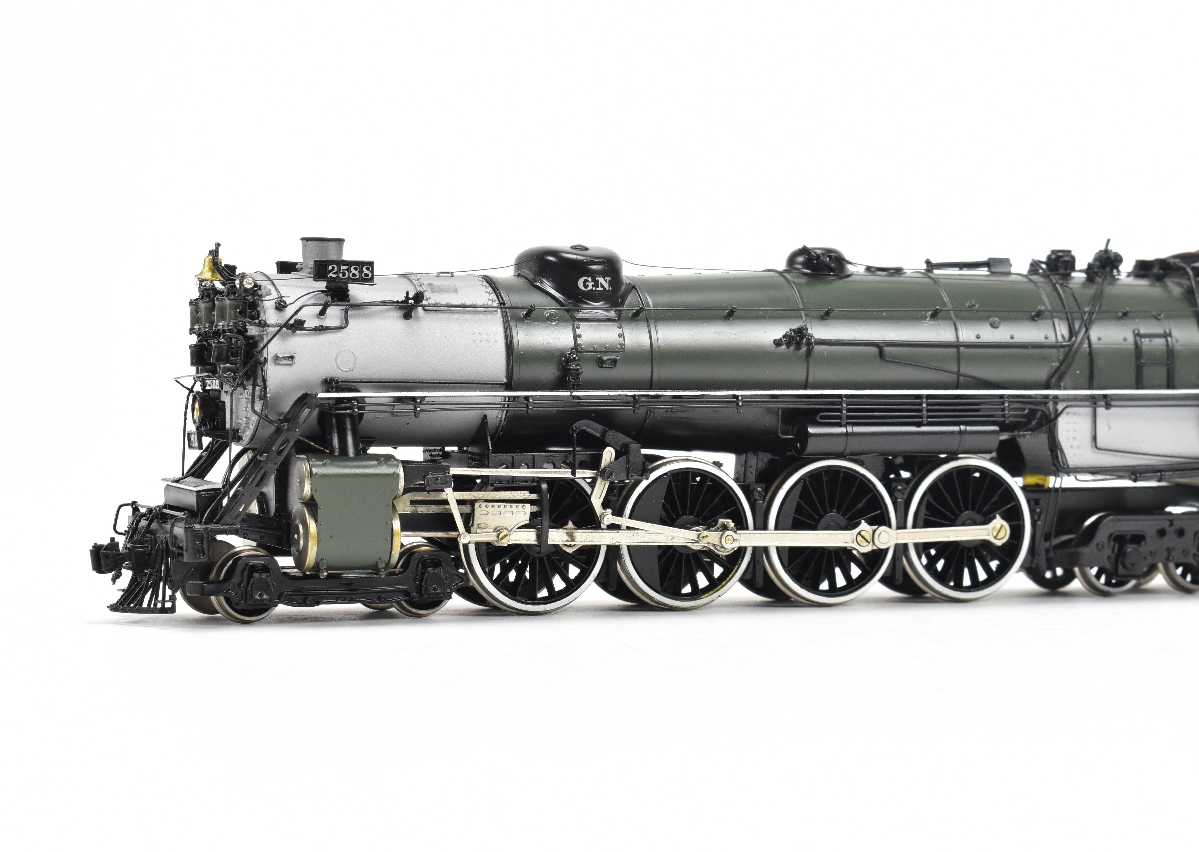 HO Brass GN Great Northern S-2 4-8-4 Professionally Painted by Hal Maynard