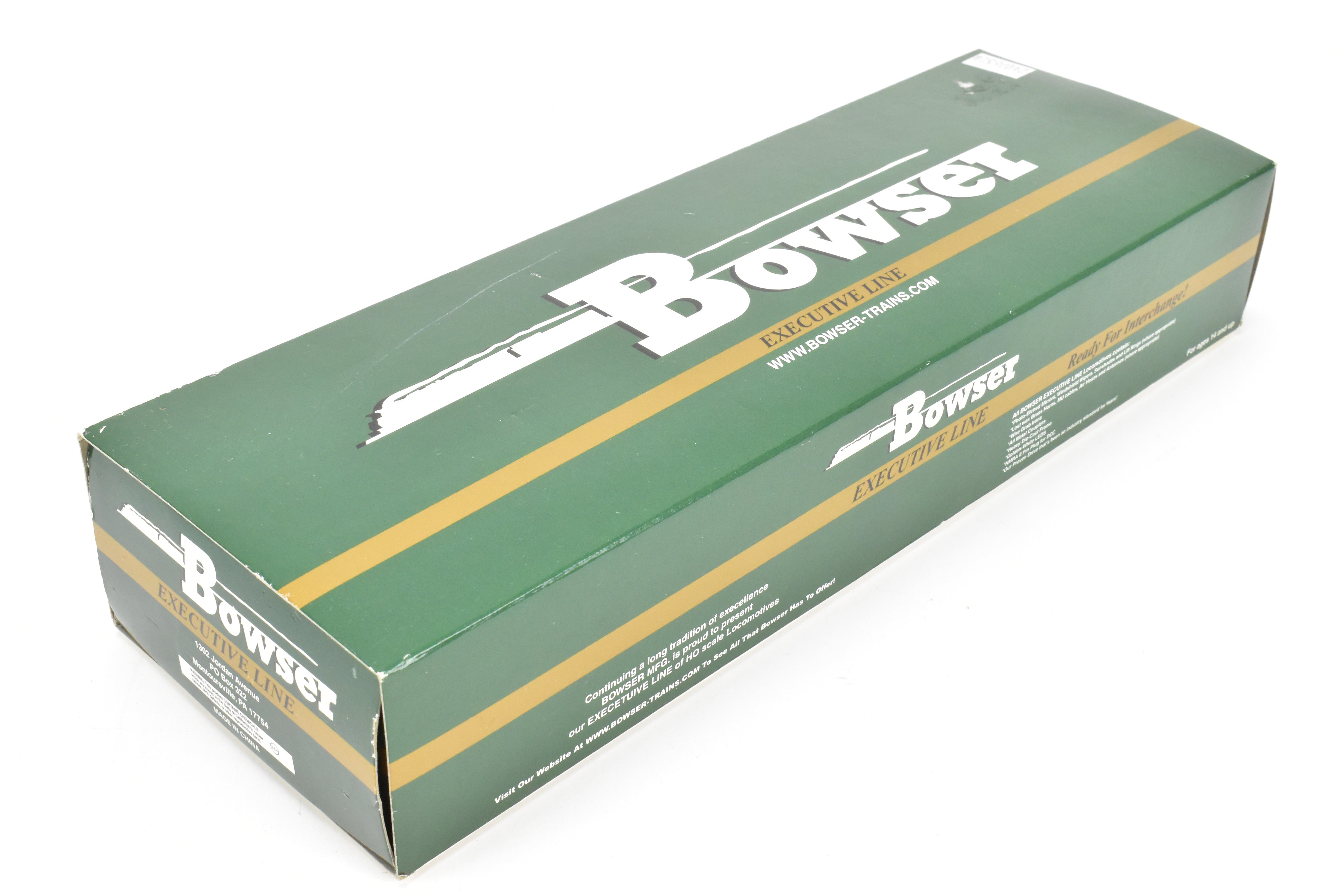 HO Scale Con Bowser Executive Line Canadian National Railway Alco C630M Model Train with ESU DCC and Sound Function, Featuring Road Number 2001 and Professional Weathering