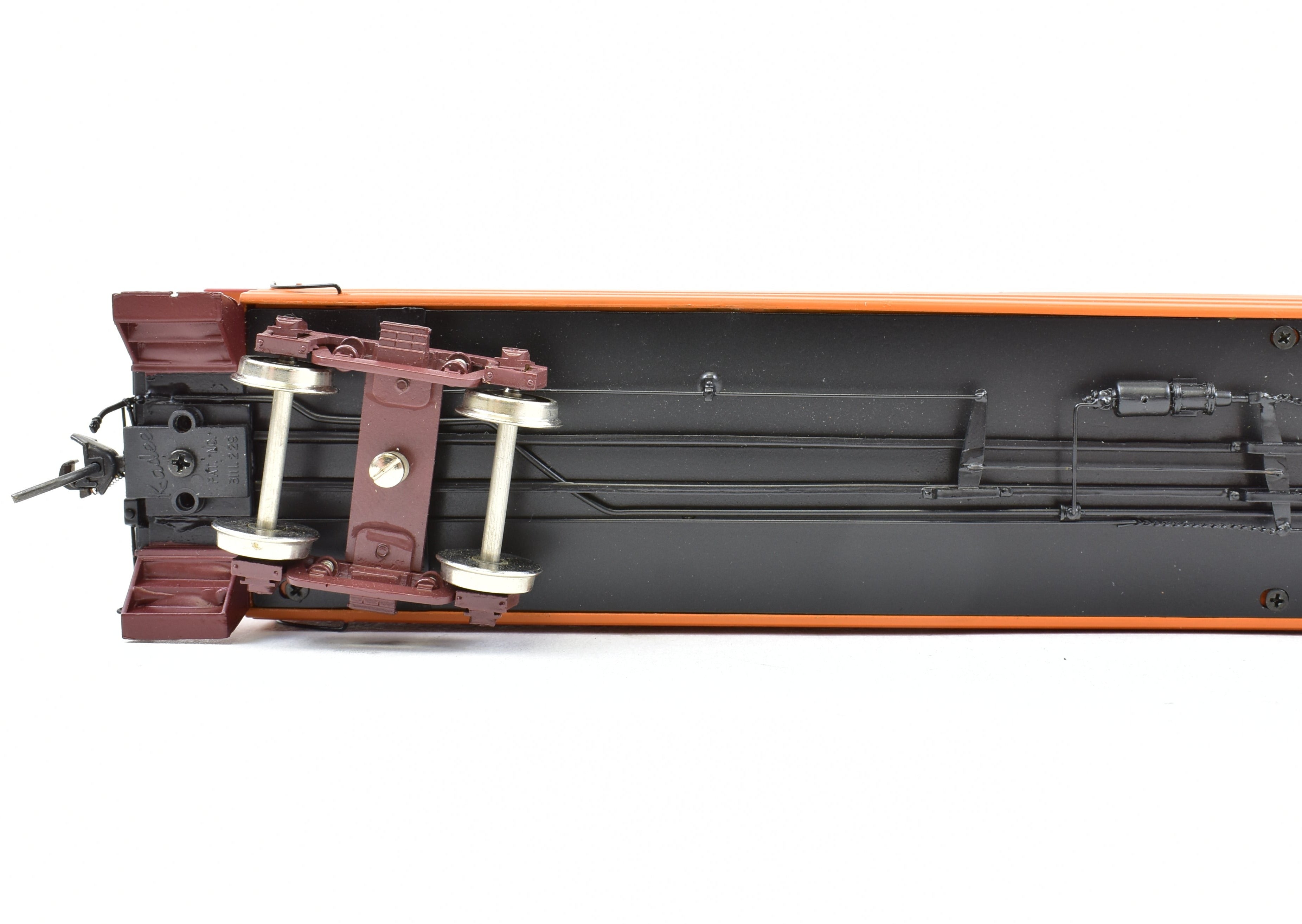 HO Scale Brass Milwaukee Road Branchline Express Mail Car by Precision Scale Co., Factory Painted