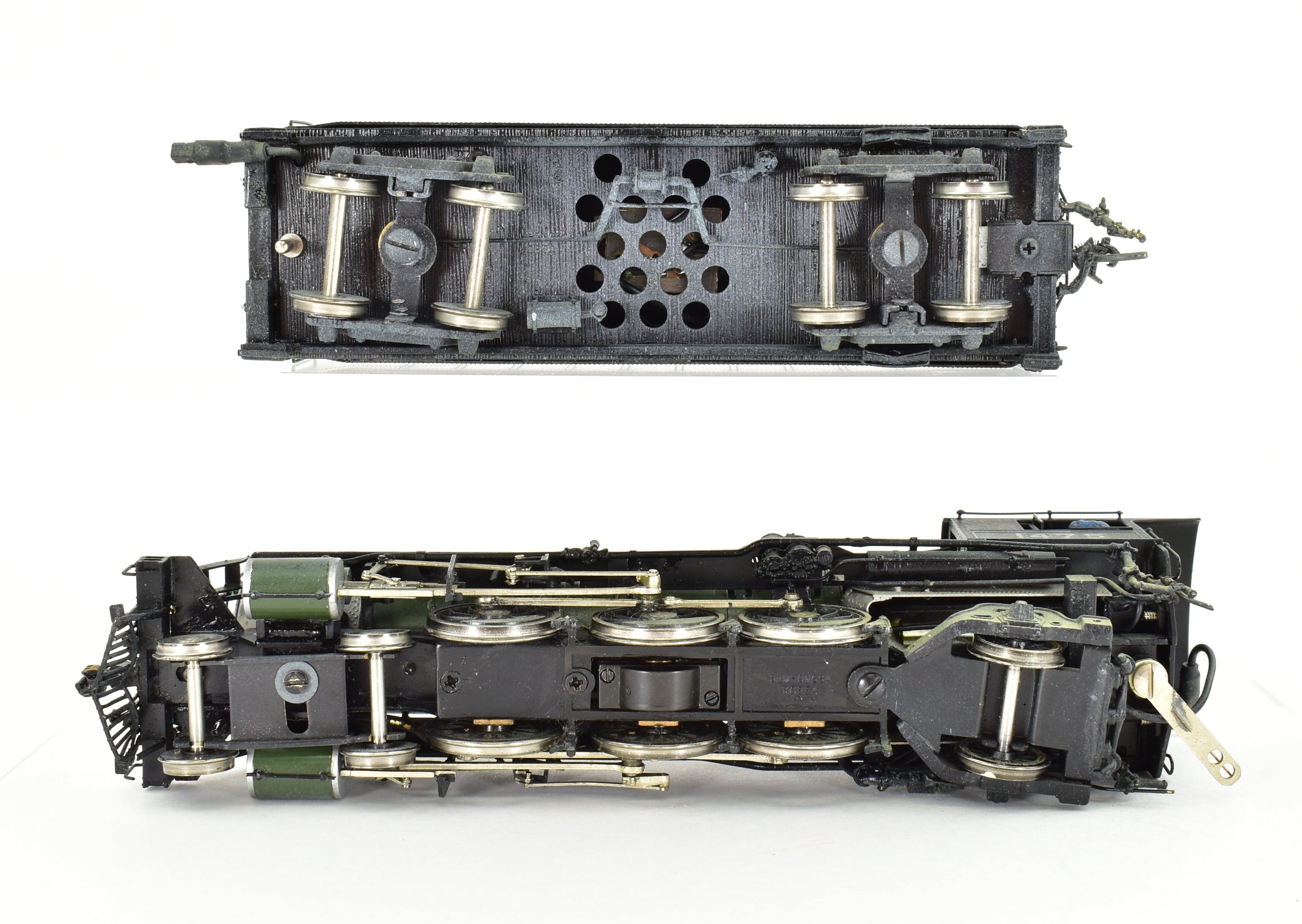 HO Scale Brass Oriental Limited Great Northern 4-6-2 Class H-6 Factory-Painted Model in Glacier Park Scheme, As-Is Condition