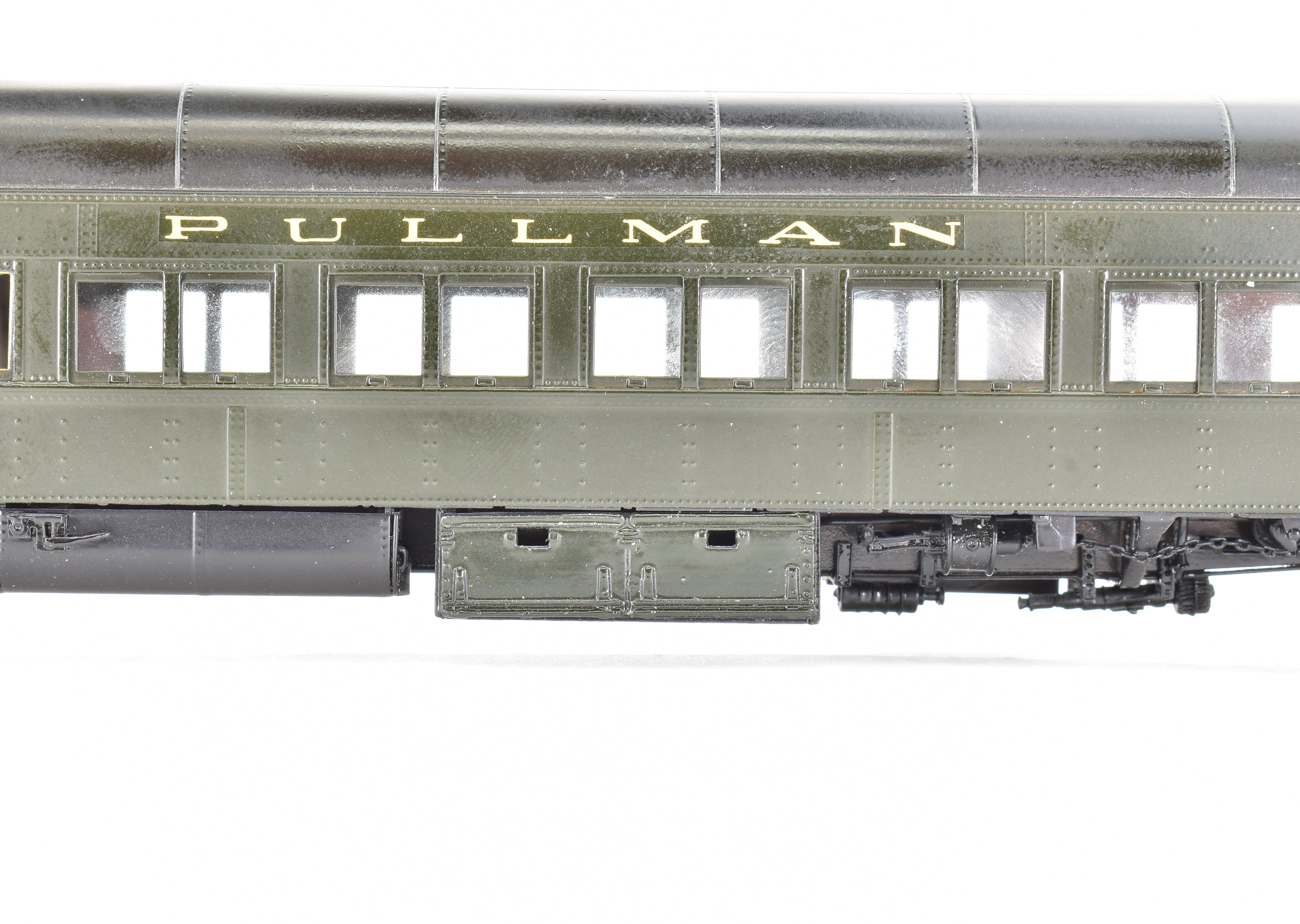 High - Quality HO Scale Brass Precision Scale Co. Pullman 80 - Foot Sleeper 14 - Section Tourist Car Model Plan 3958A with Ice and Air FP