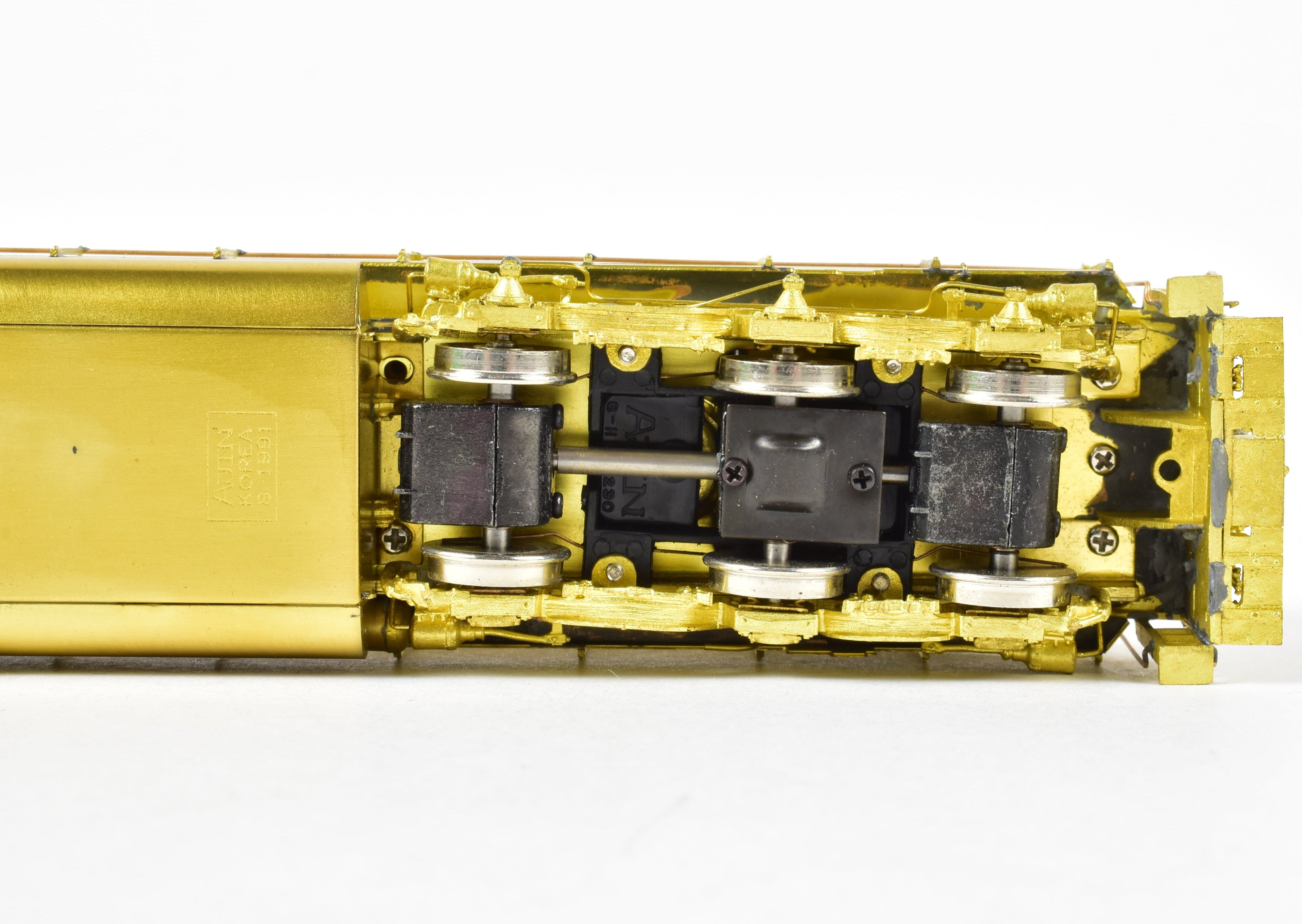 HO Scale Brass Alco C628 Demonstrator Model by Overland Models, Inc for Various Railroads, Later Used by Southern Pacific