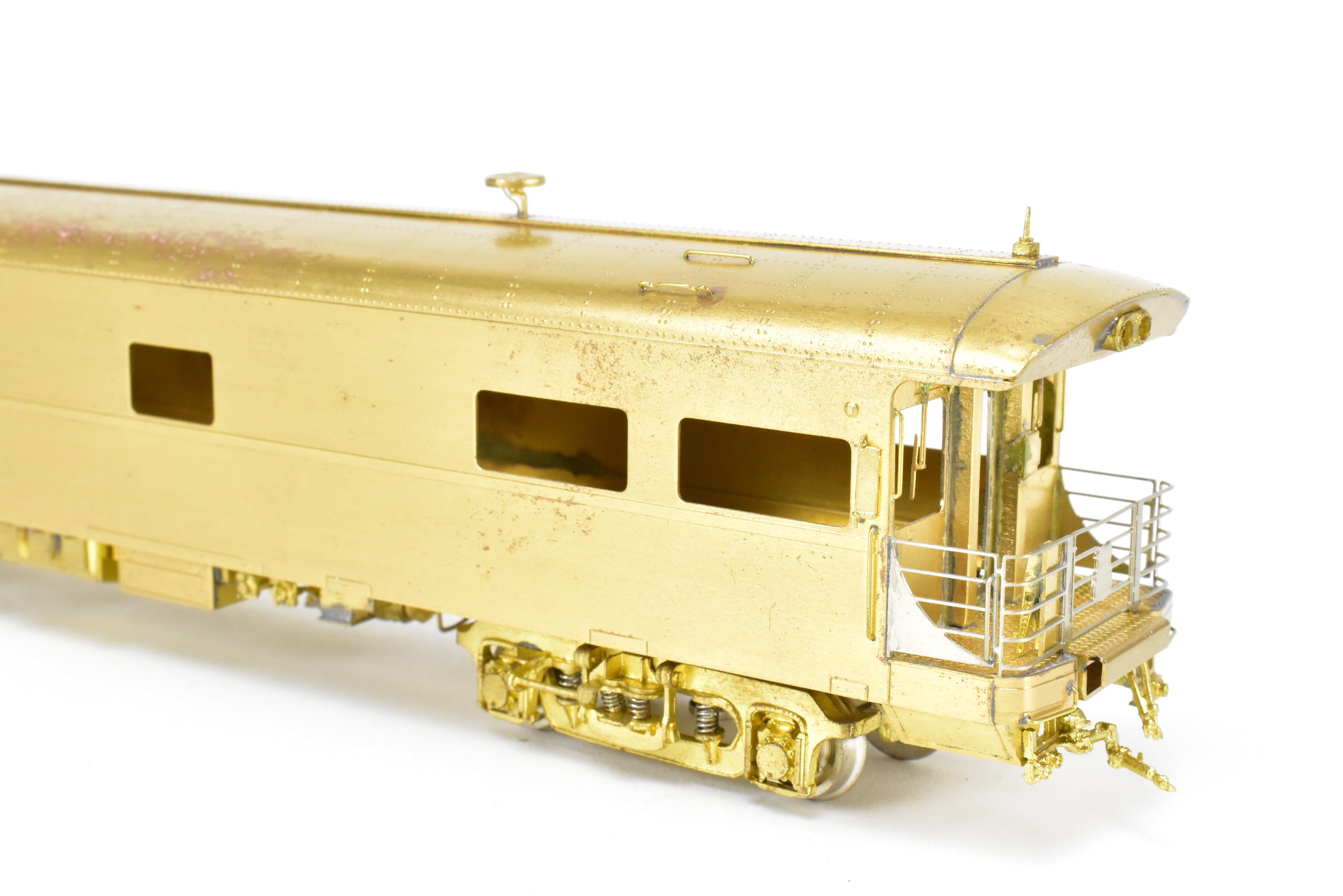 HO Scale Brass Cascade Models Union Pacific (UP) Business Car Number 103 - A Rare and Collectible Model Train Car