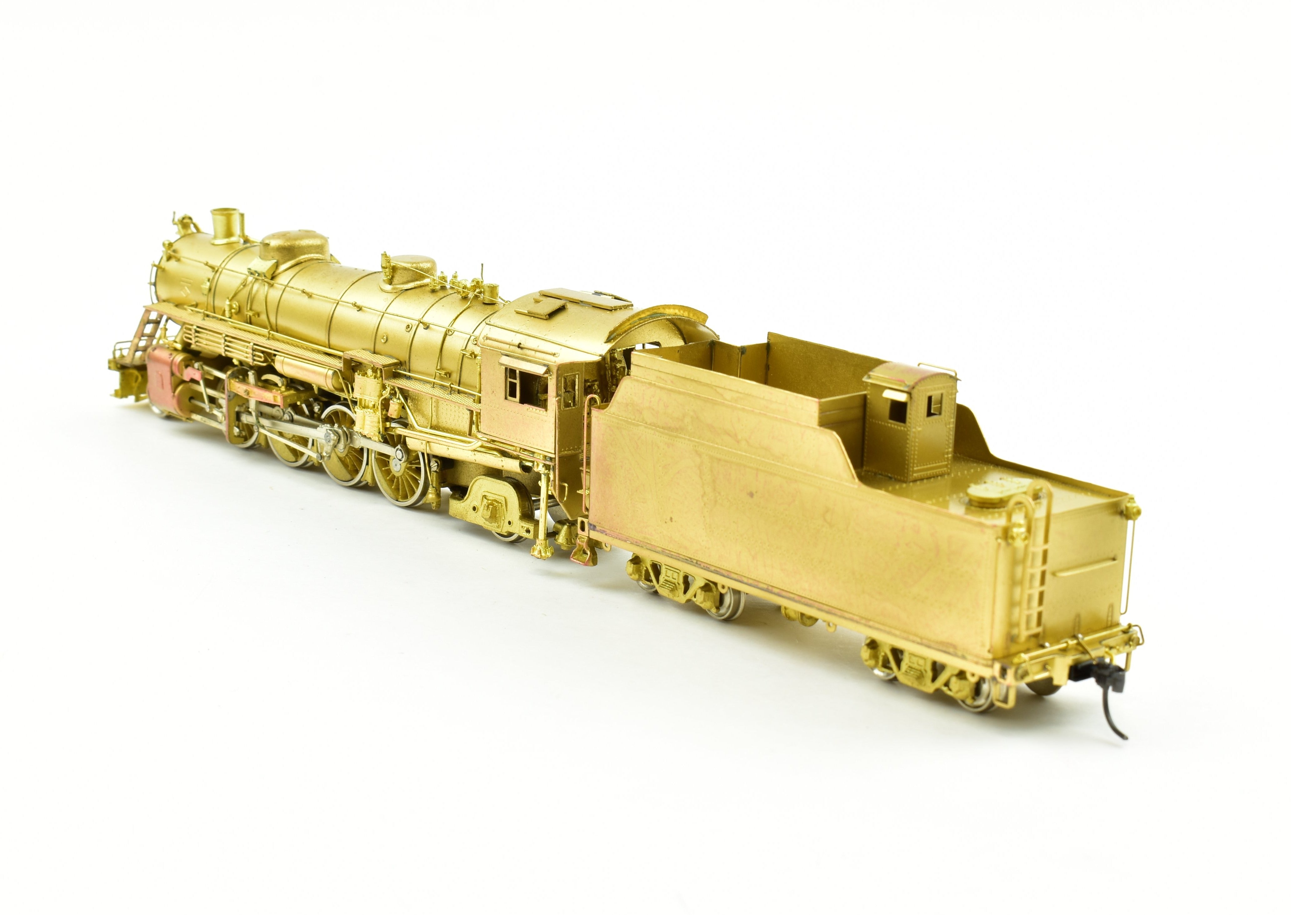 HO Scale Brass Key Imports Frisco 2-8-2 Mikado Locomotive #4000