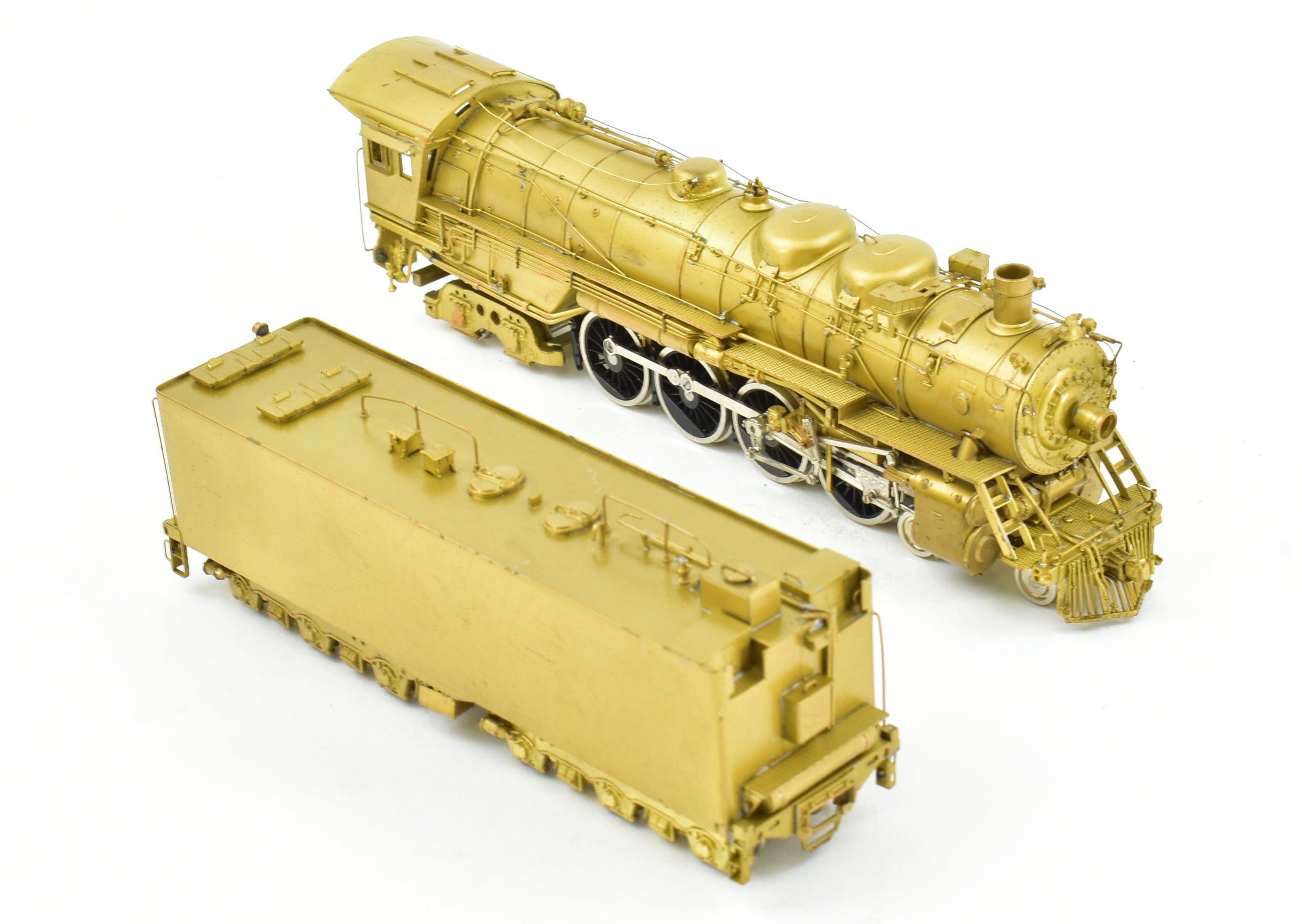 HO Scale Brass Key Imports ATSF - Santa Fe 3751 Class 4-8-4 Northern Model Train Engine