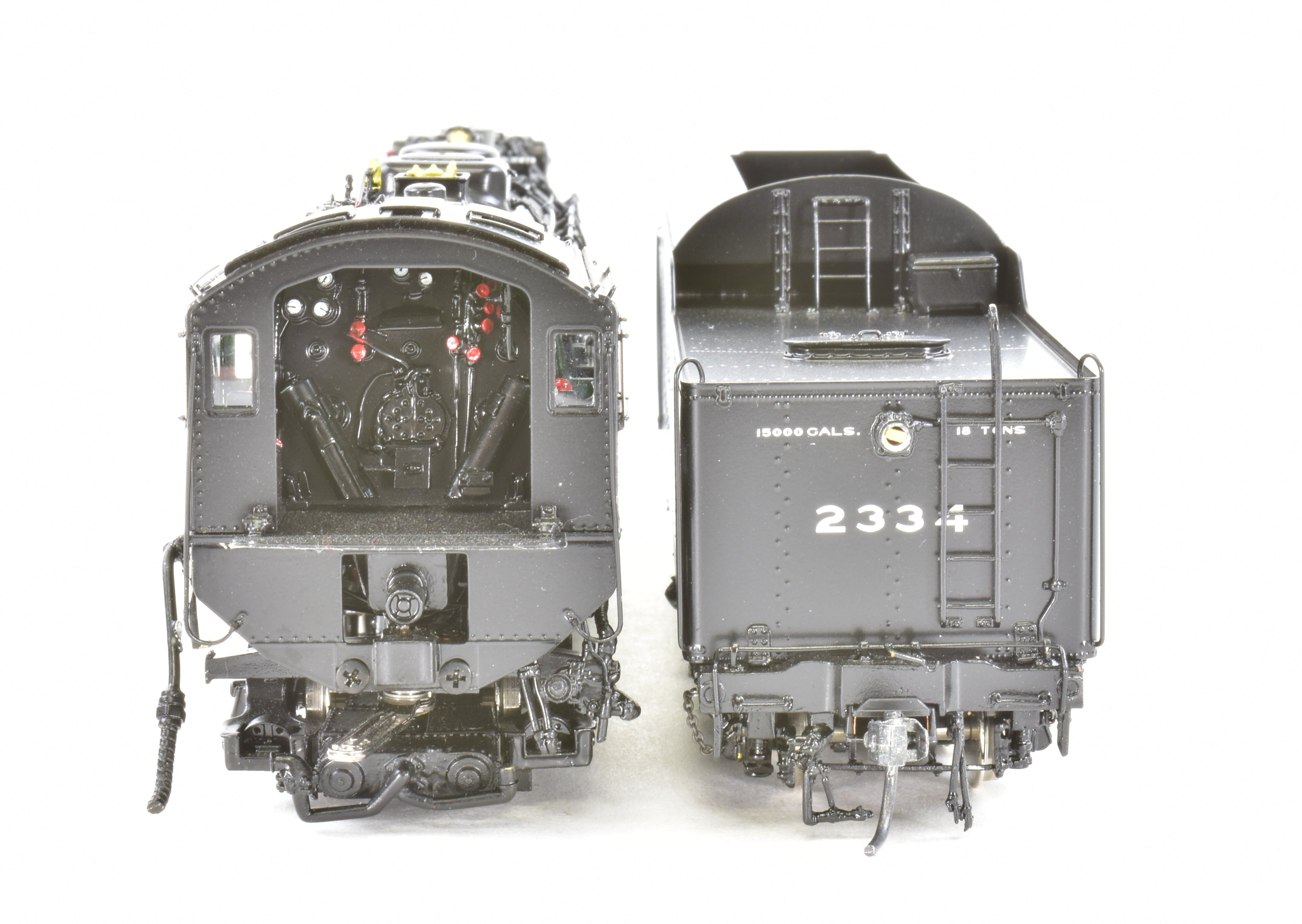 HO Brass DVP Division Point New York Central H - 10b Mikado 2 - 8 - 2 FP Locomotive No. 2334