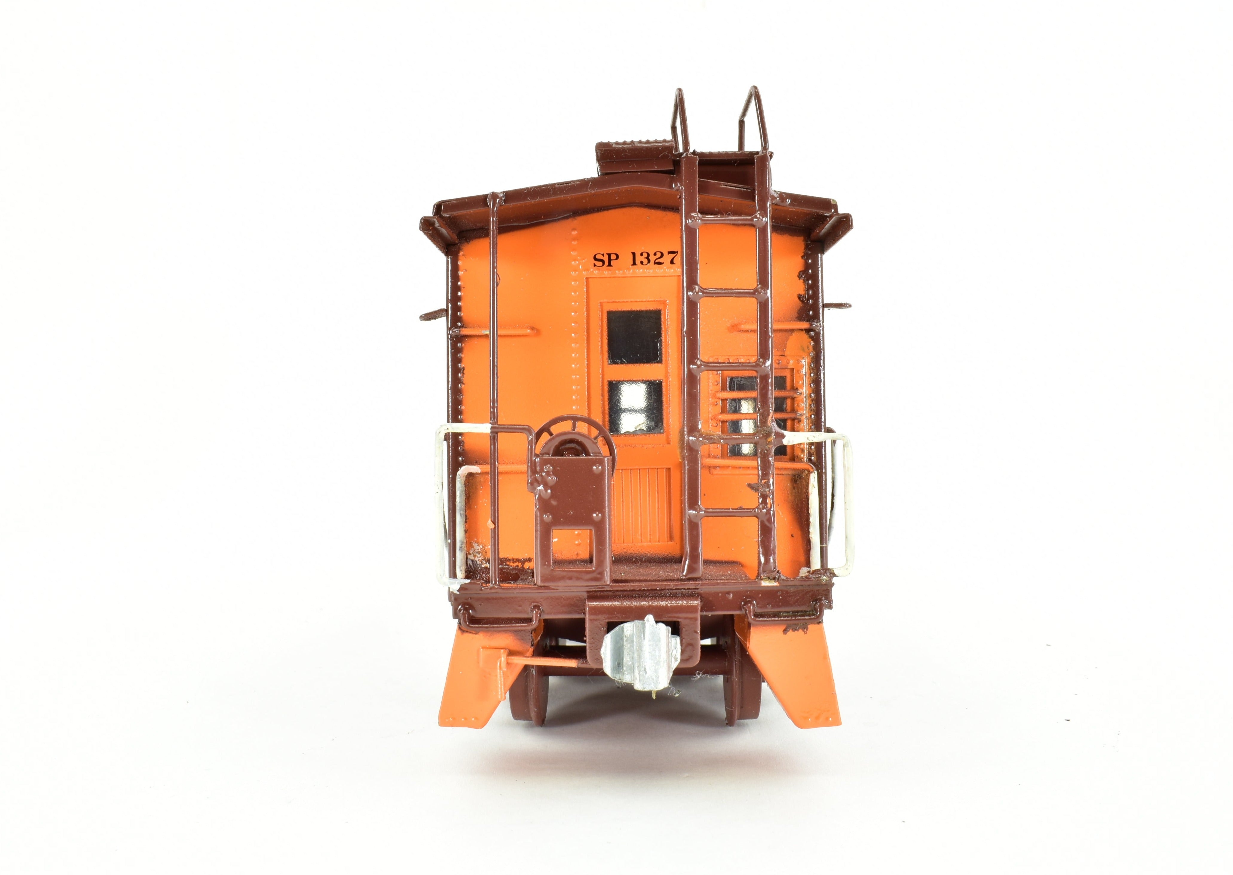 O Scale 1:48 Custom Painted Southern Pacific Bay Window Caboose Model by Max Gray in Brass with CON Max Gray SP Design - No Original Box