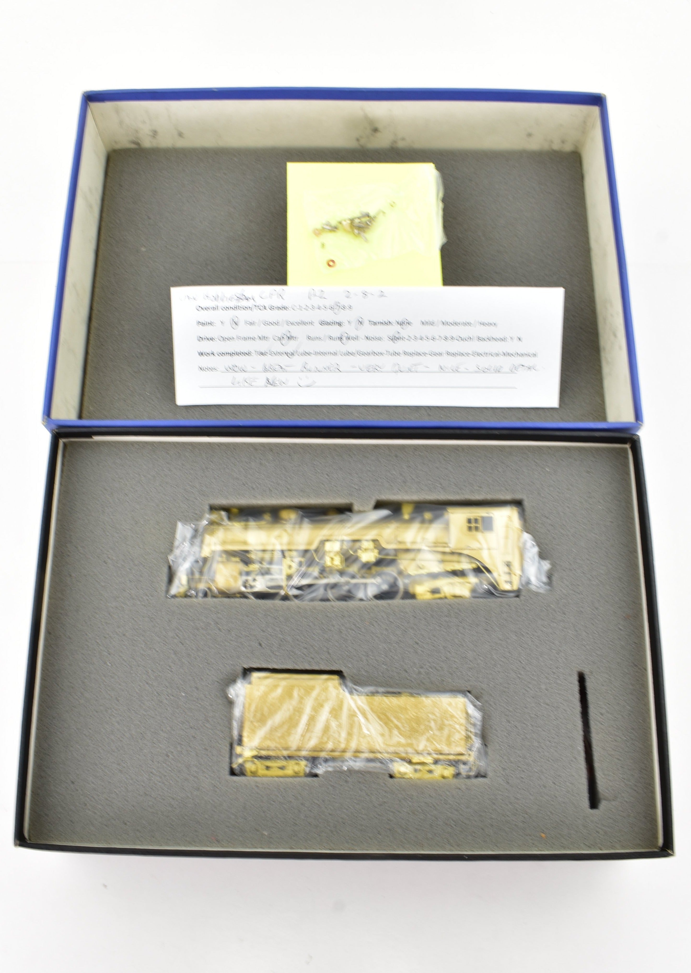HO Scale Brass PFM - Van Hobbies CPR Model Train - Canadian Pacific Railway 2-8-2 P2 Mikado Steam Locomotive from 1981 Production Run